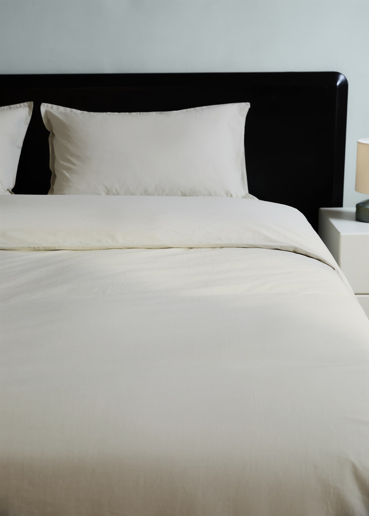 Cotton yarn-dyed duvet cover for bed 180/200 cm - Details of the article 7