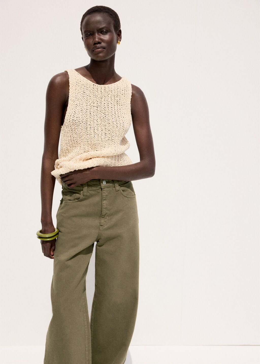Mid-rise balloon jeans - image 4