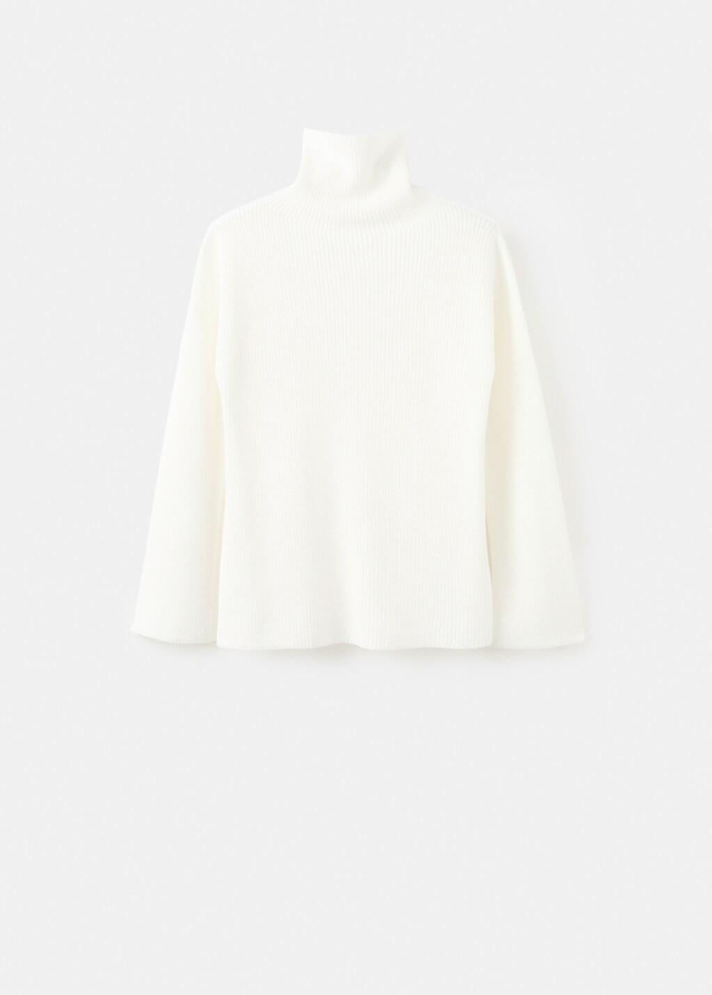 Turtleneck knit sweater - image 4