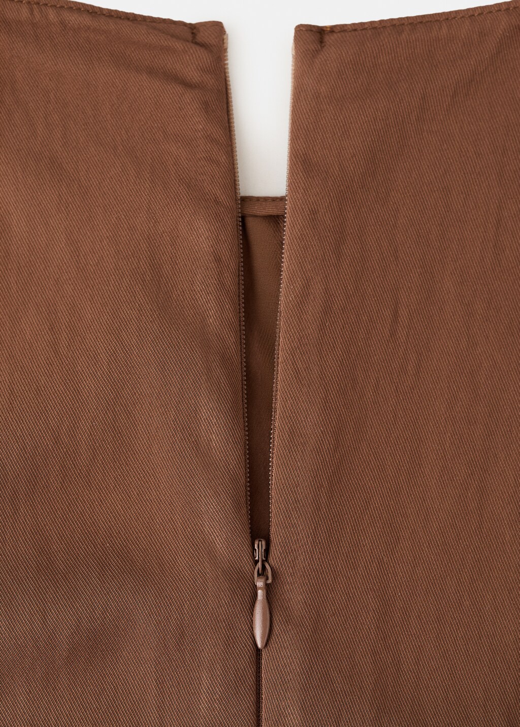 Pleated A-line dress - image 4