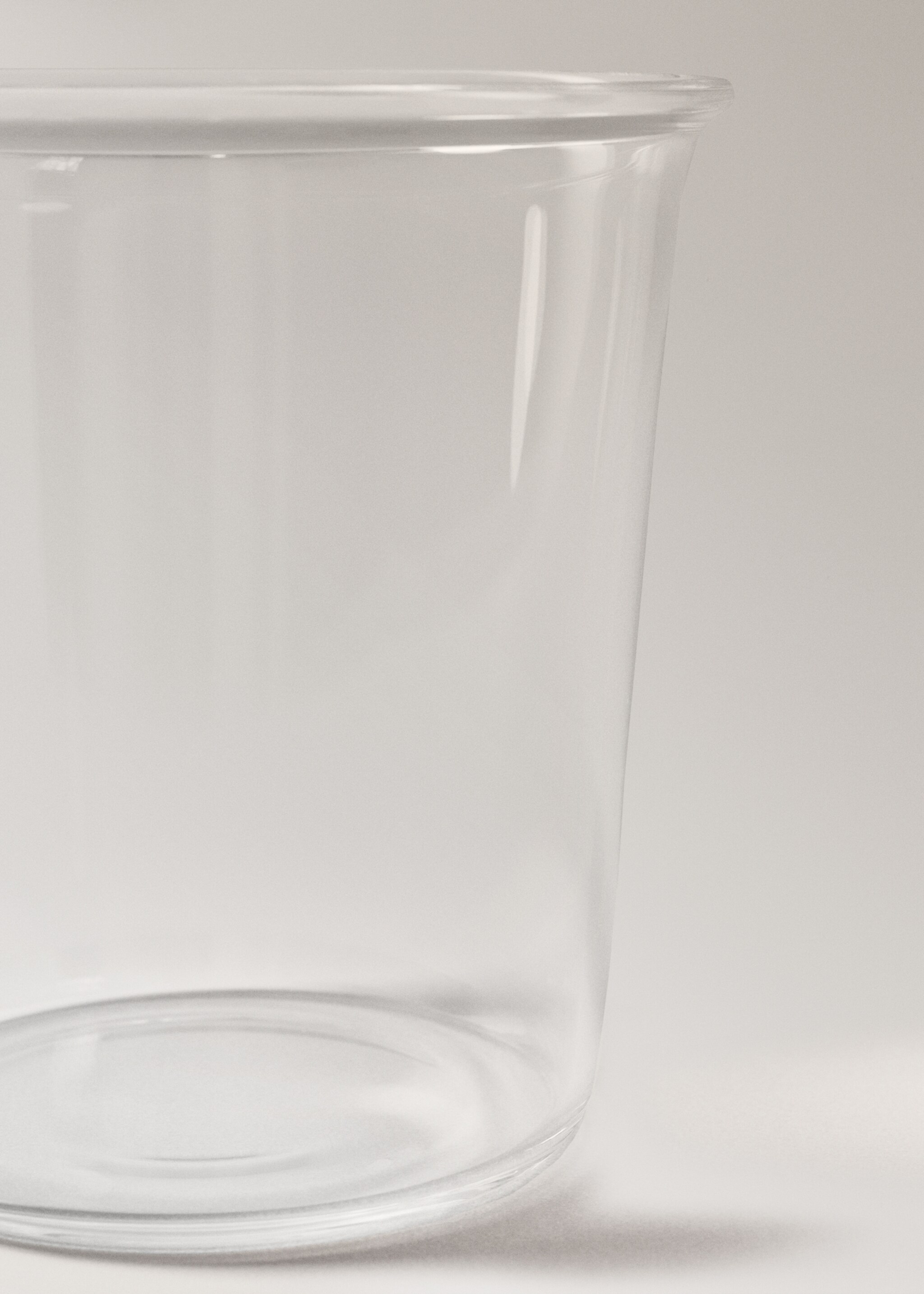 Verre en borosilicate lisse petit - Détail de l'article 2, Gris glacé. Ref: 27043311-00.