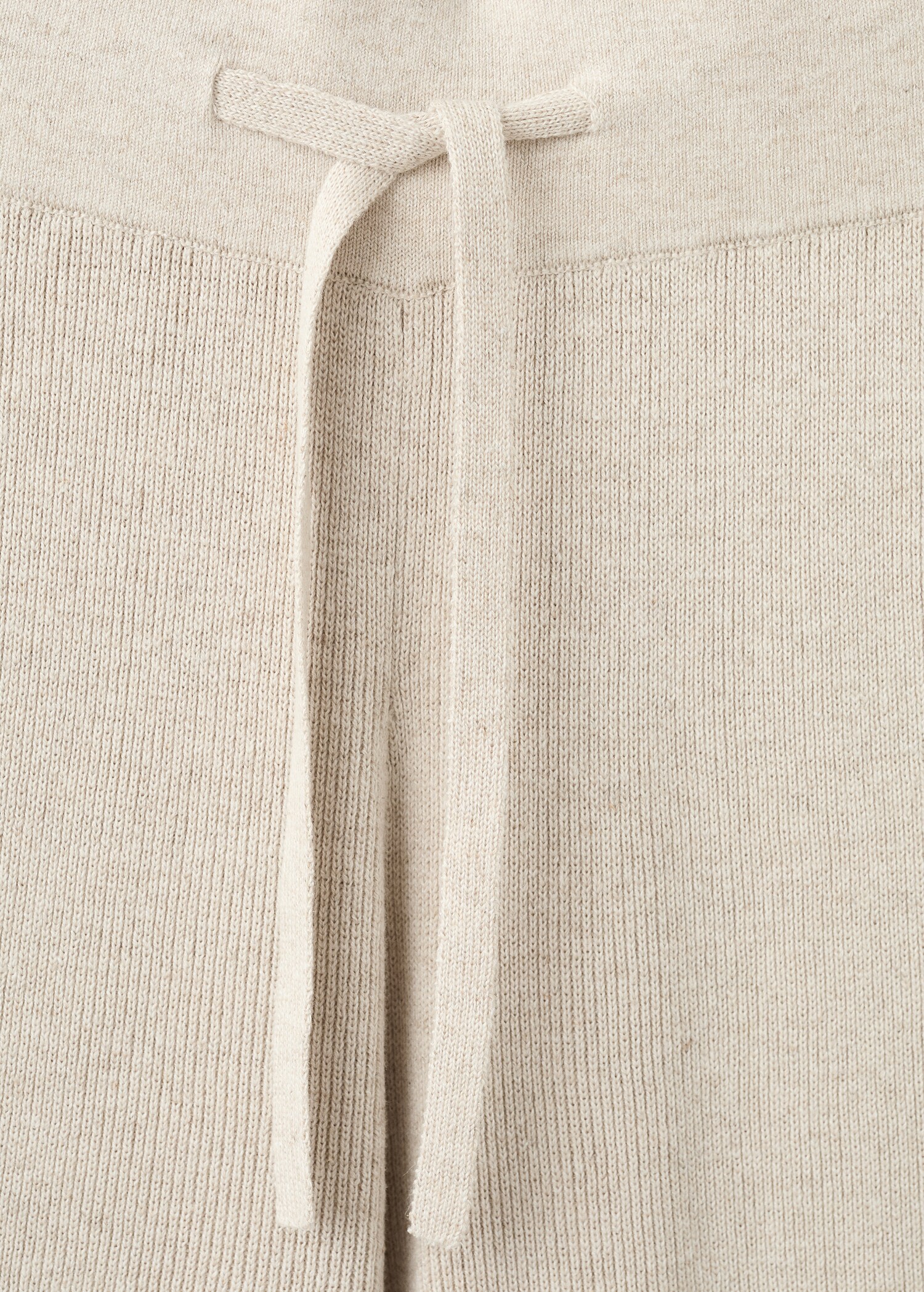 Lange Hose aus fließendem Baumwoll-Leinen-Stoff - Detail des Artikels 8