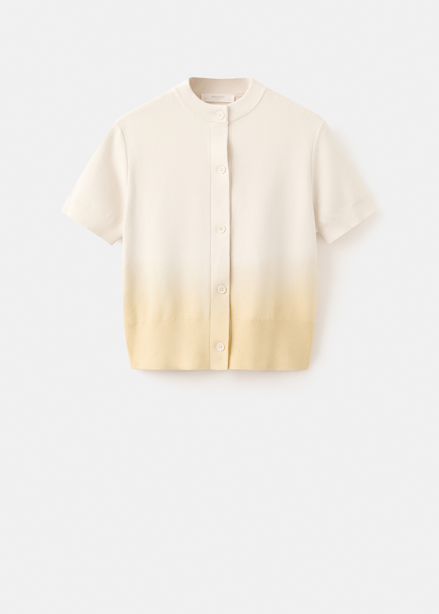 Cardigan dégradé 100 % coton - Article sans modèle