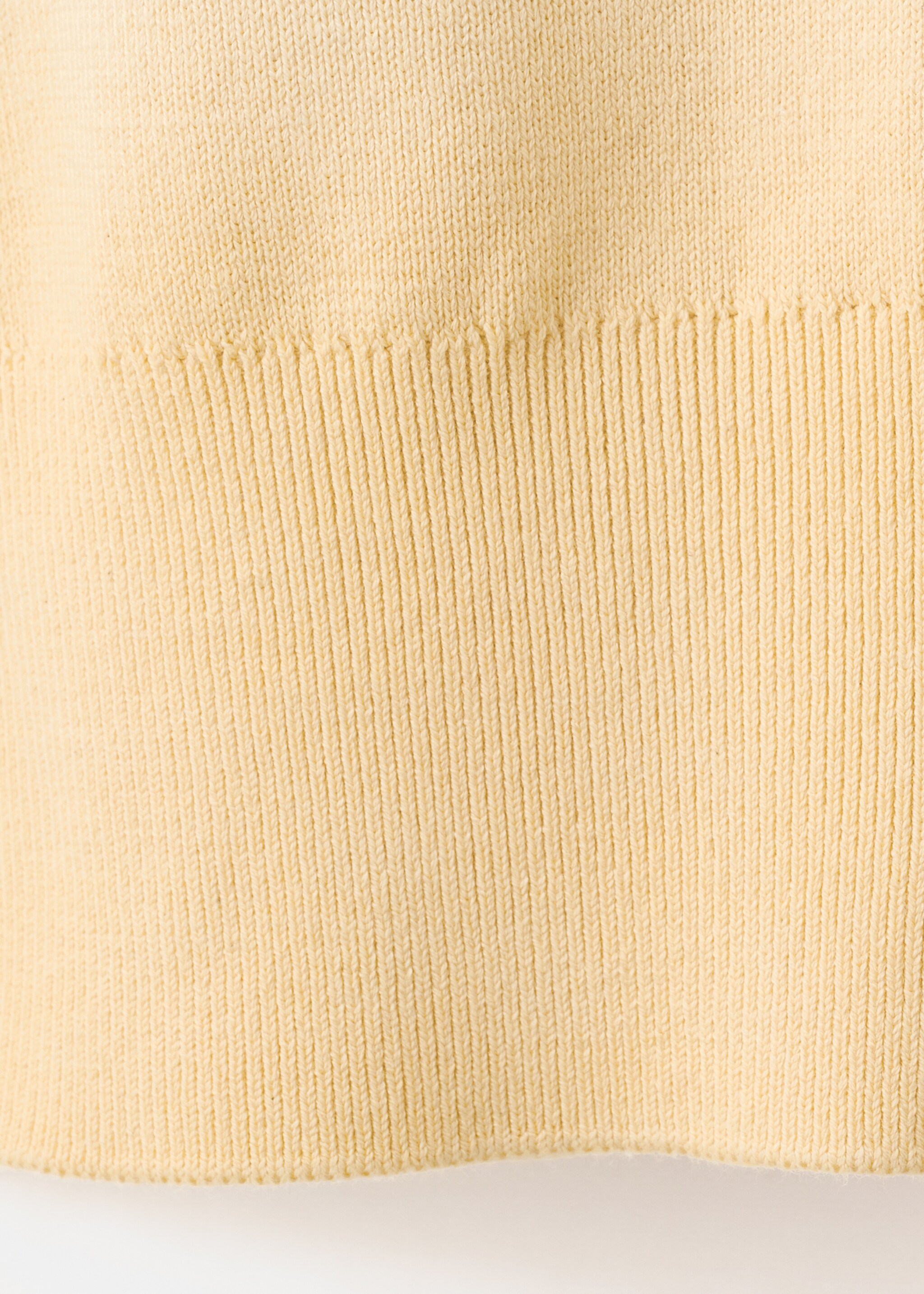 Cardigan dégradé 100 % coton - Détail de l'article 0, Jaune pastel. Ref: 27043319-00.