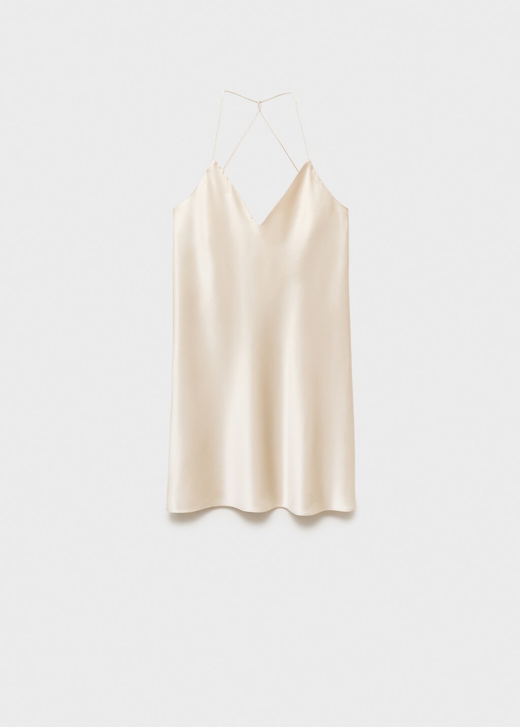 Silk strapless nightgown - image 5