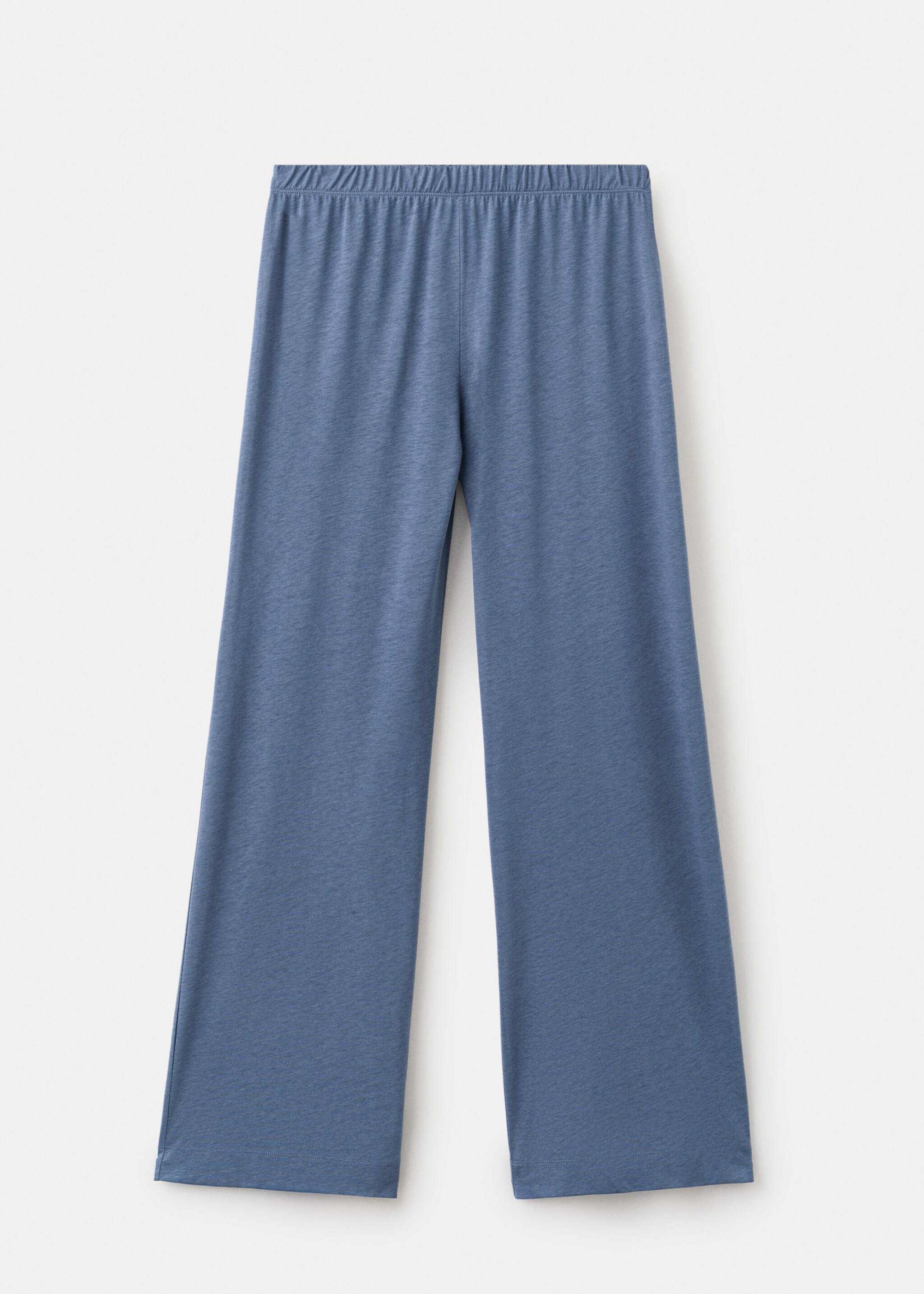 Basic long lyocell pants - Article without model, Blue. Ref: 27043333-00.