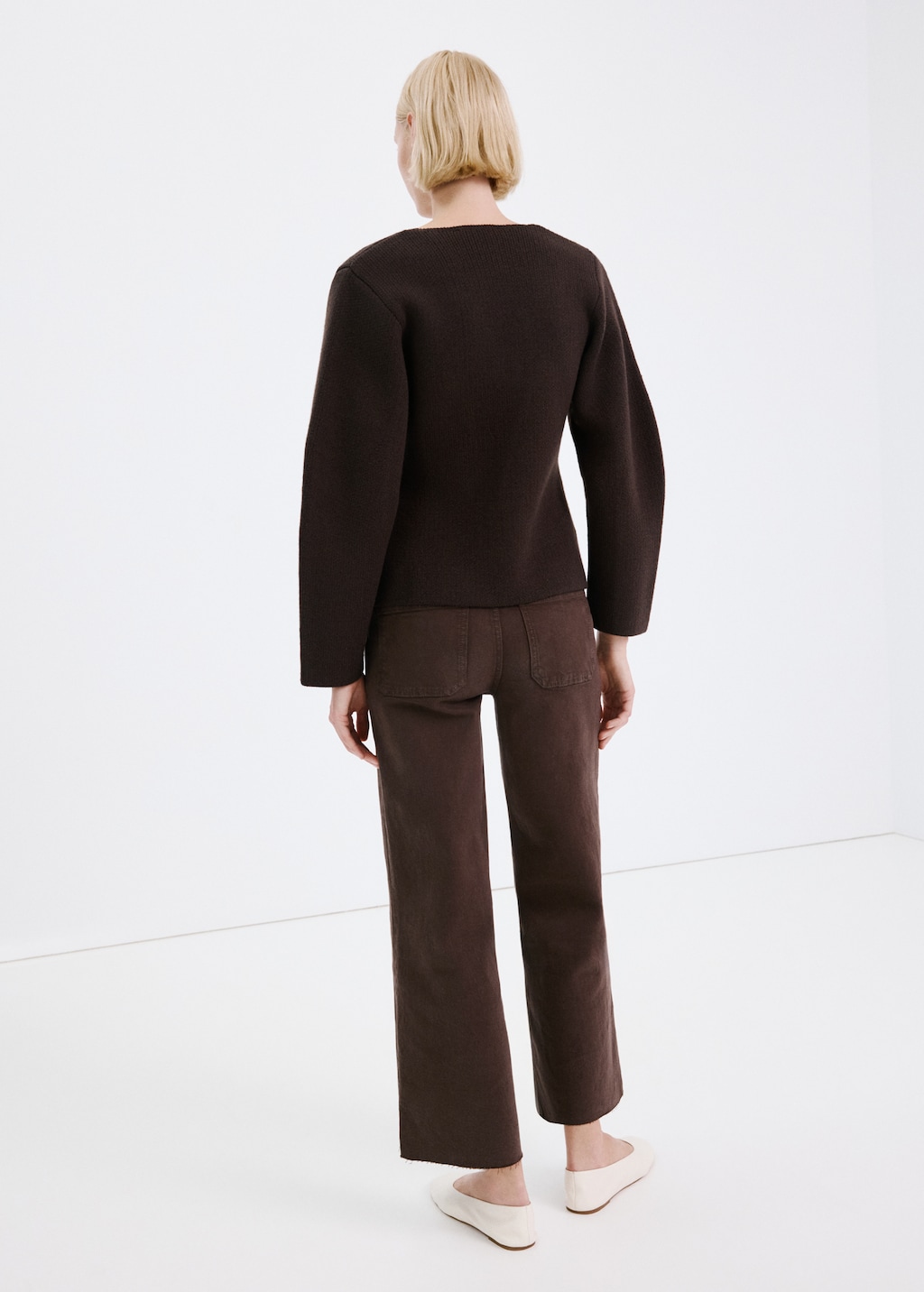 Mango Catherin culotte high-rise jeans