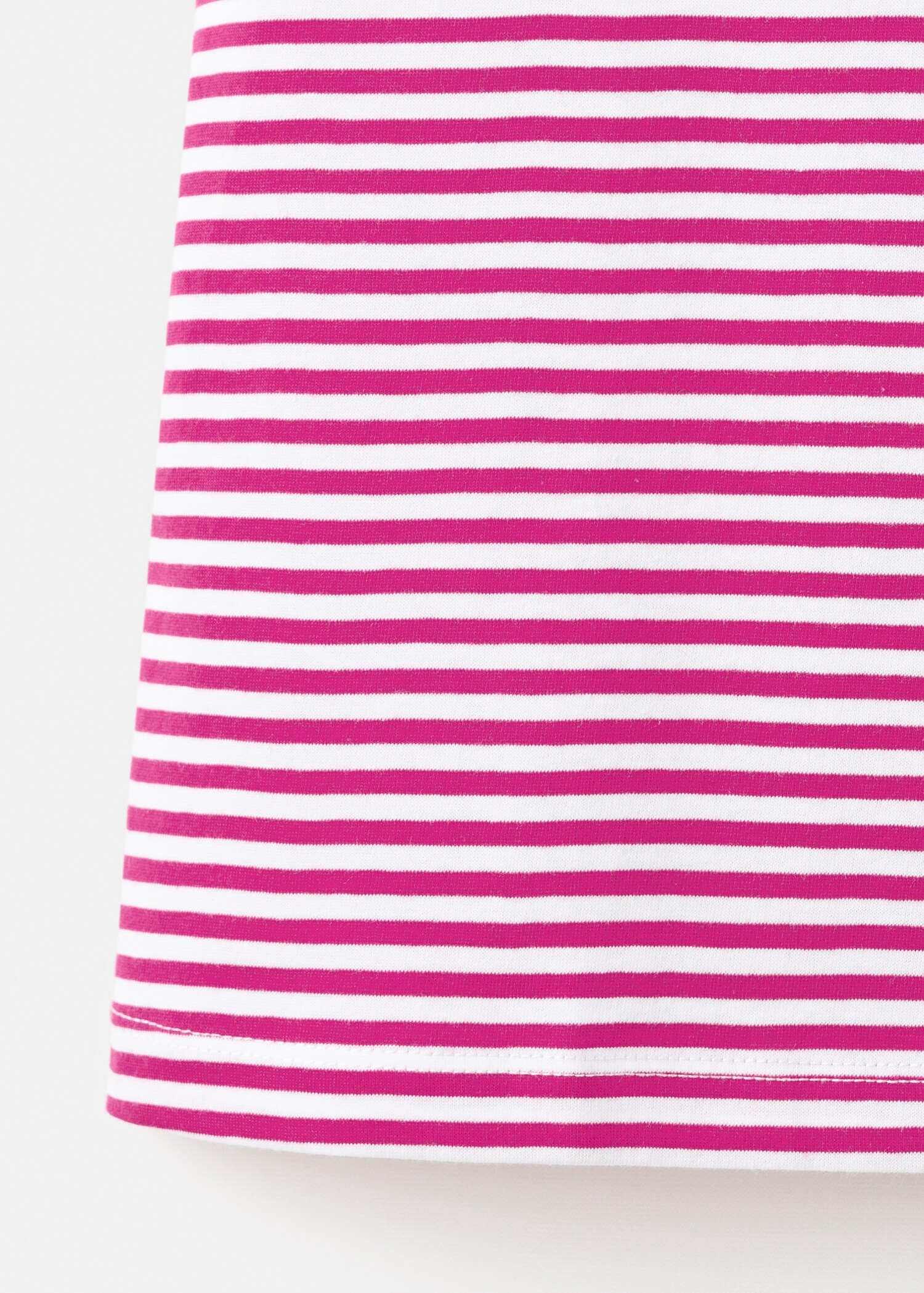 Woven stripe cotton top - Details of the article 0