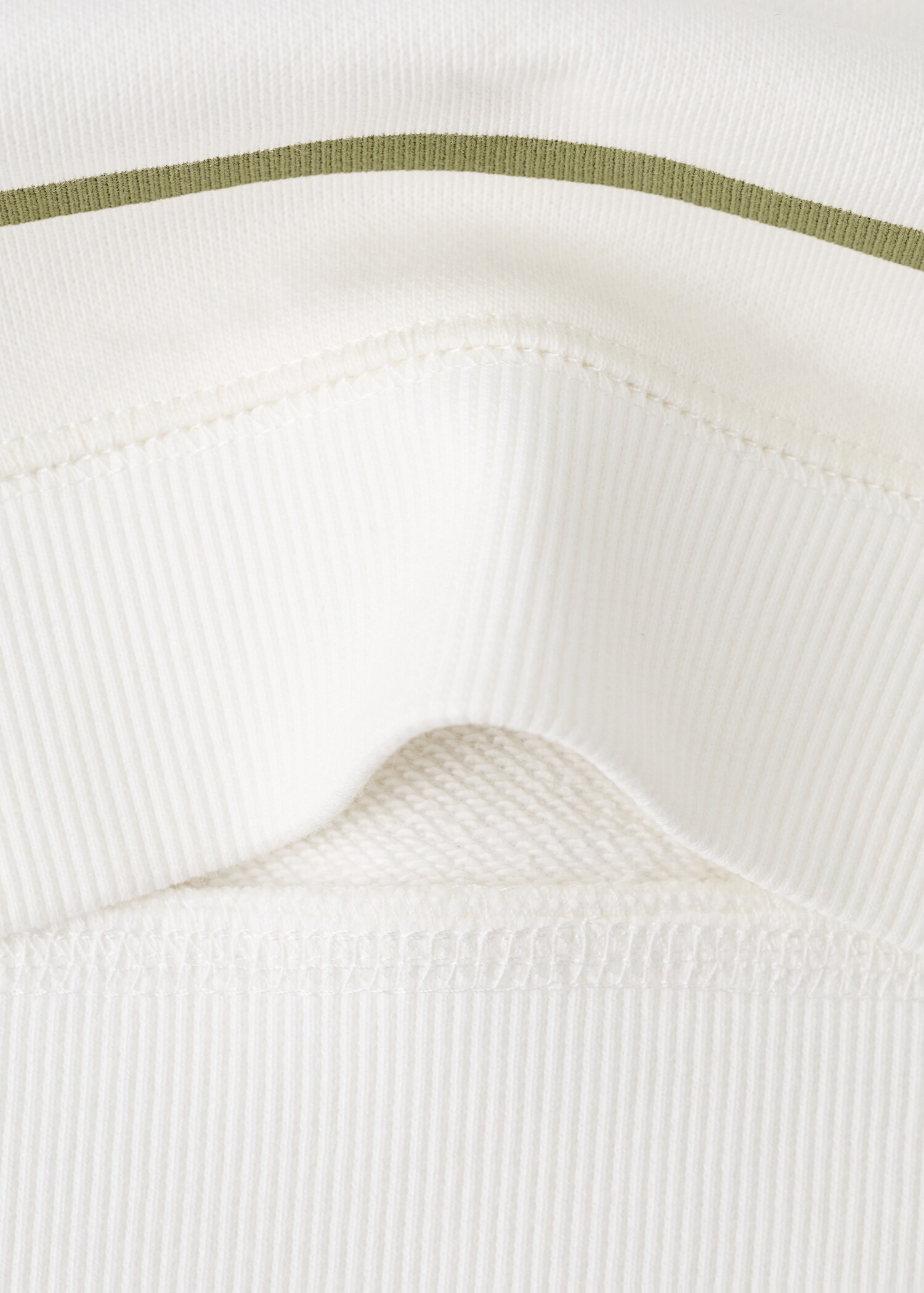 Gestreiftes Baumwoll-Sweatshirt - Detail des Artikels 0