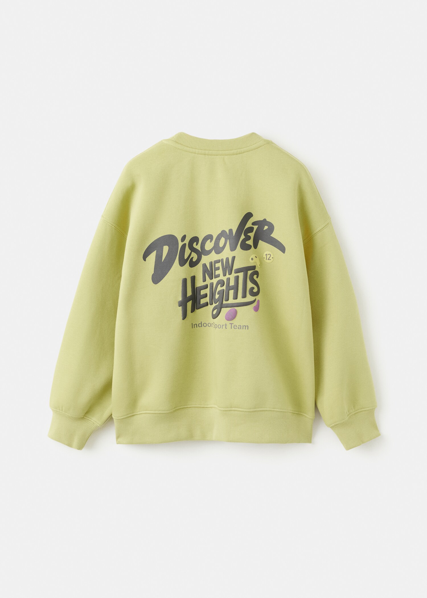 Sudadera algodón estampada - Reverso del artículo