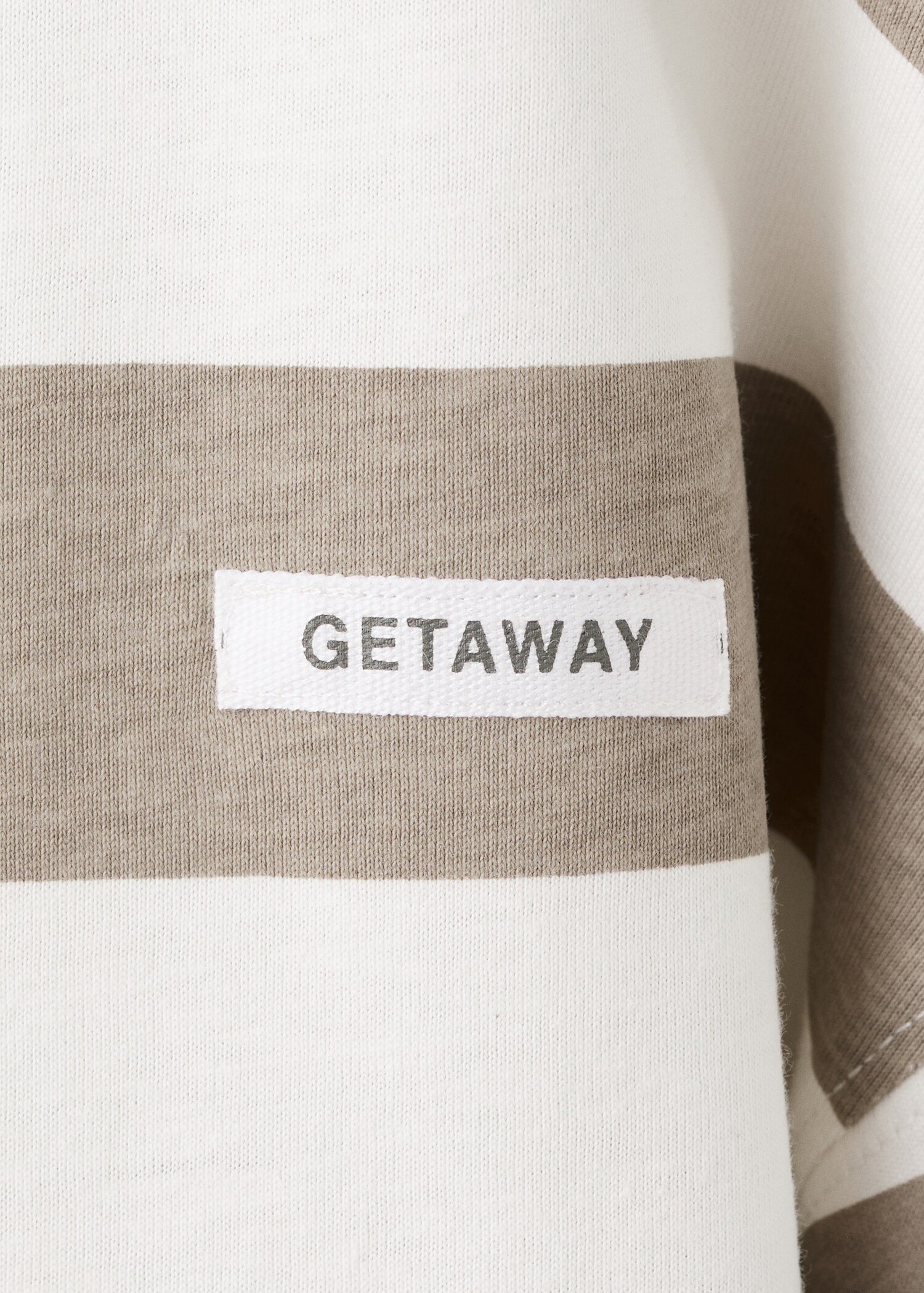 Gestreiftes Baumwoll-T-Shirt - Detail des Artikels 8