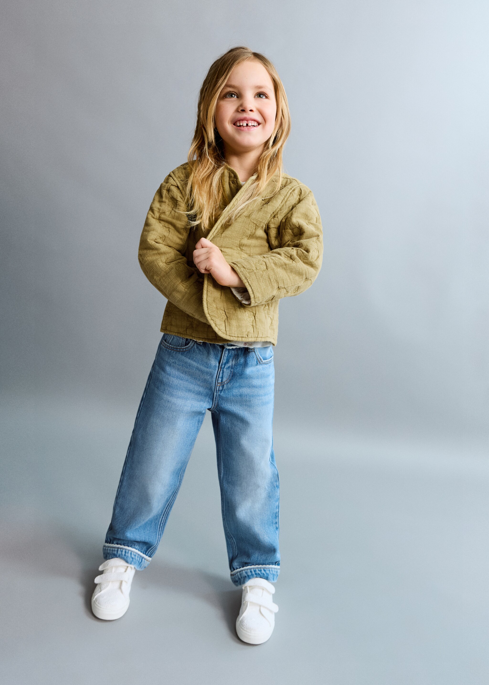 Jaqueta brodat granadures - Pla mig, Llima. Ref: 27043722-00.