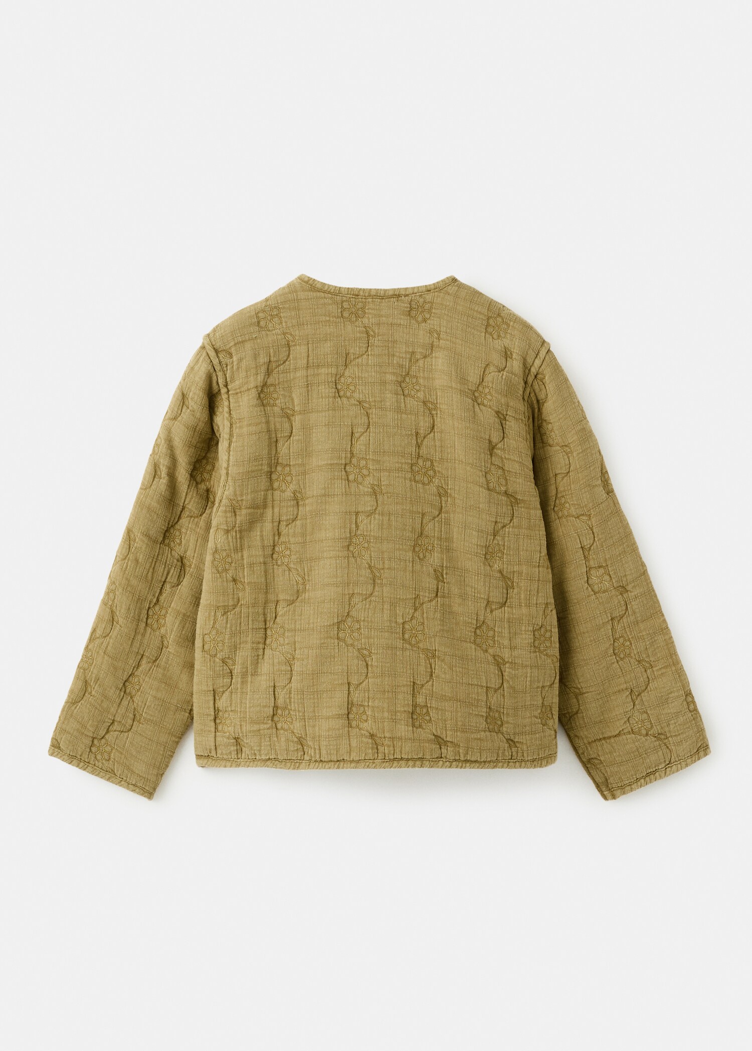 Bead embroidery jacket - Reverse of the article