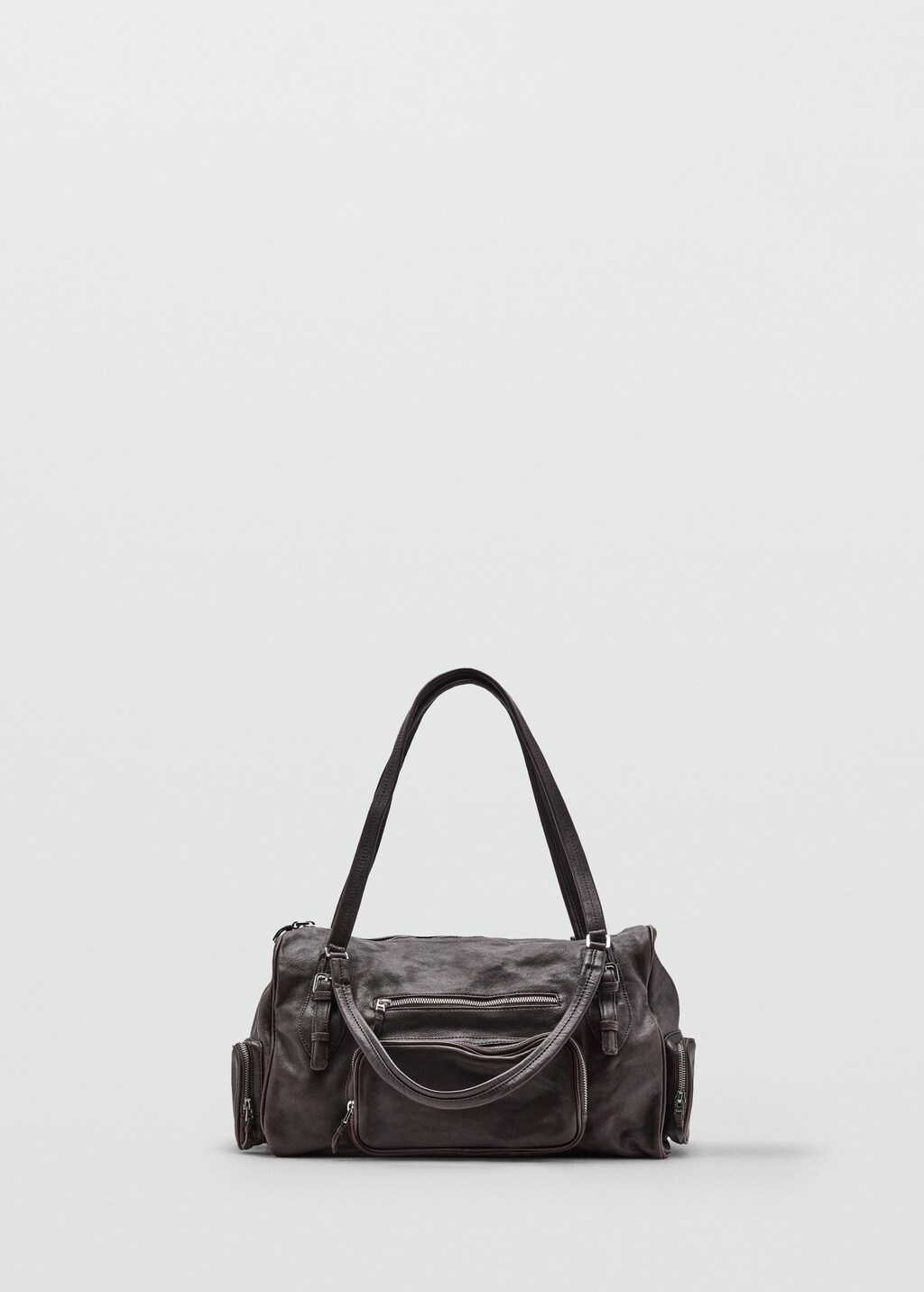 Large leather bowling bag - image 2