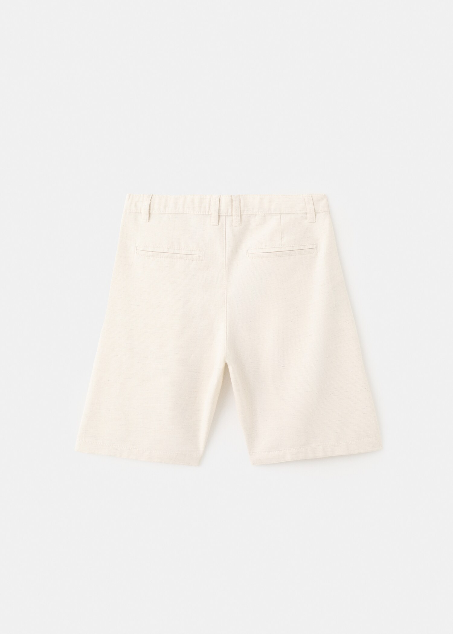 Cotton Bermuda shorts - Reverse of the article