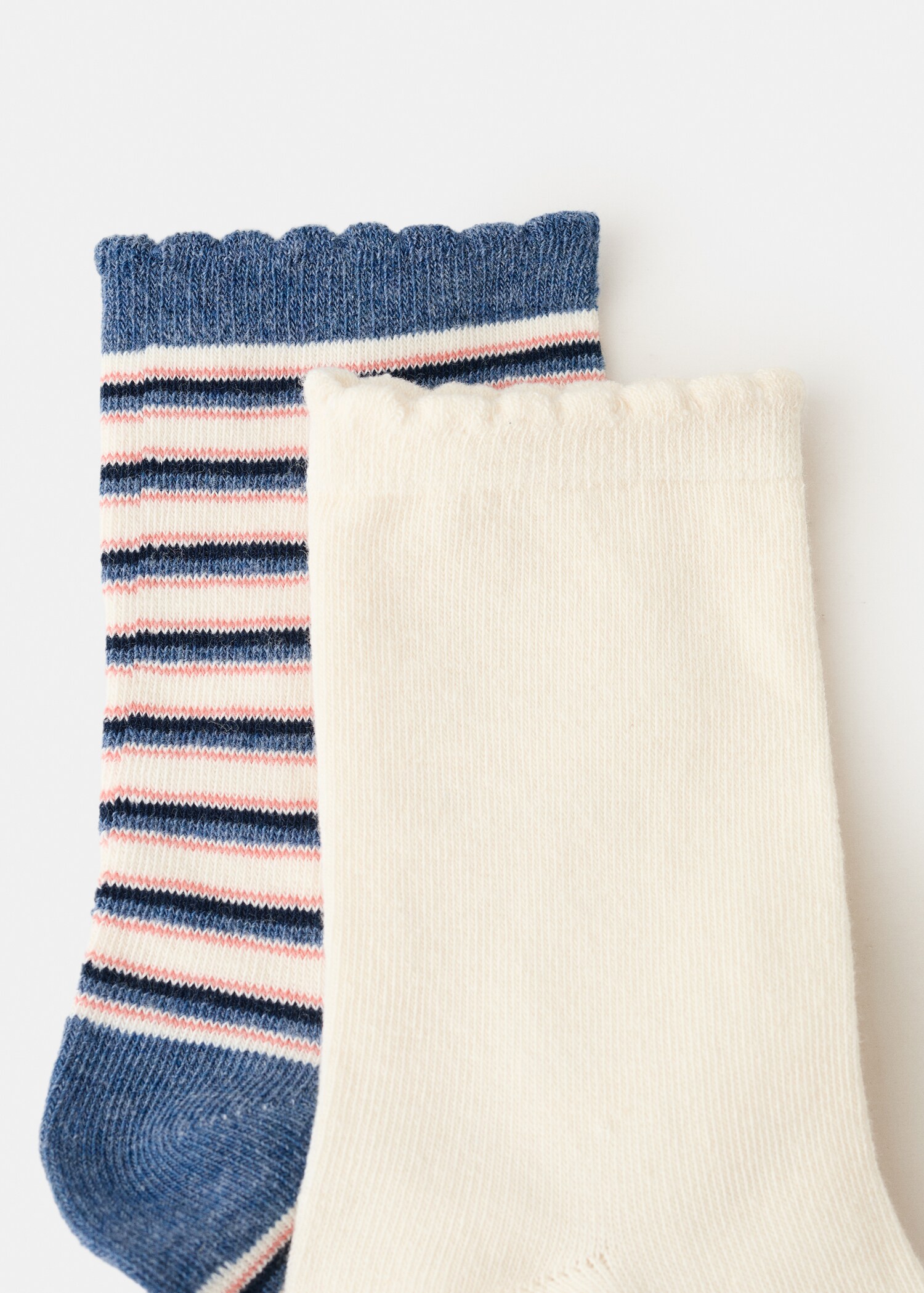 2 pack ribbed socks - Reverse of the article