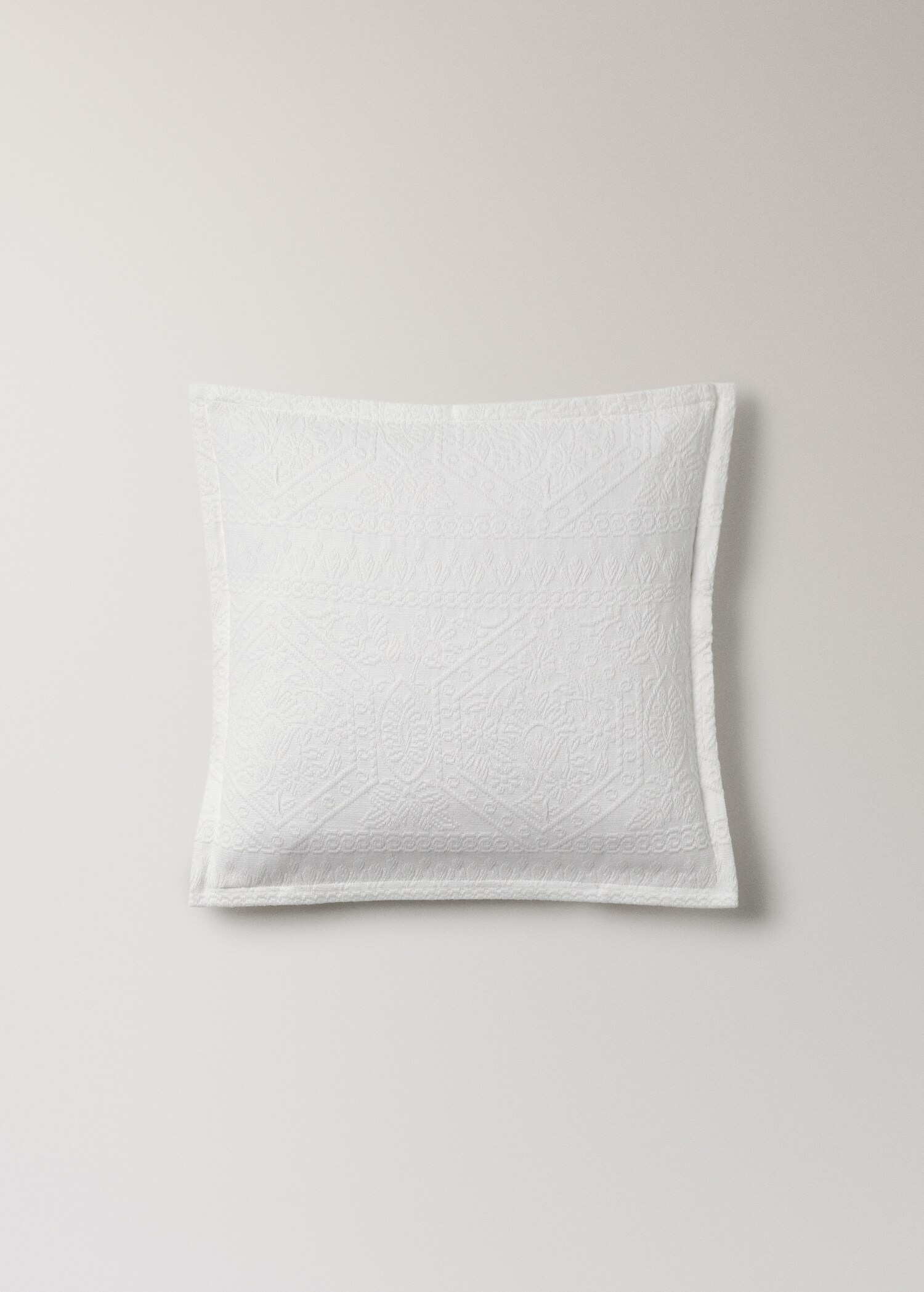 Pre-shrunk jacquard cushion cover 300 g, 50x50 cm - Article without model