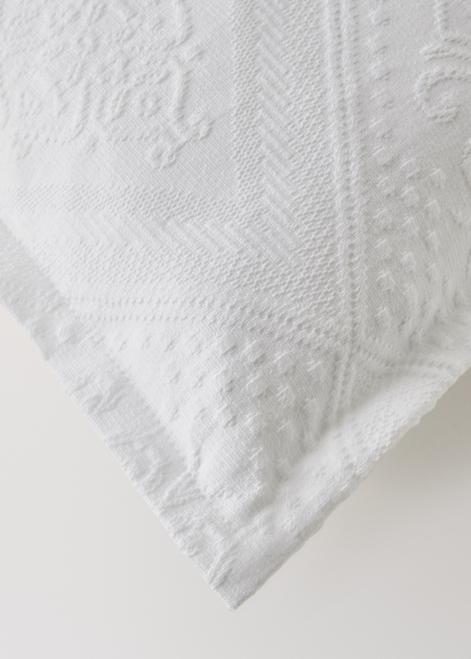 Pre-shrunk jacquard cushion cover 300 g, 50x50 cm - Details of the article 2