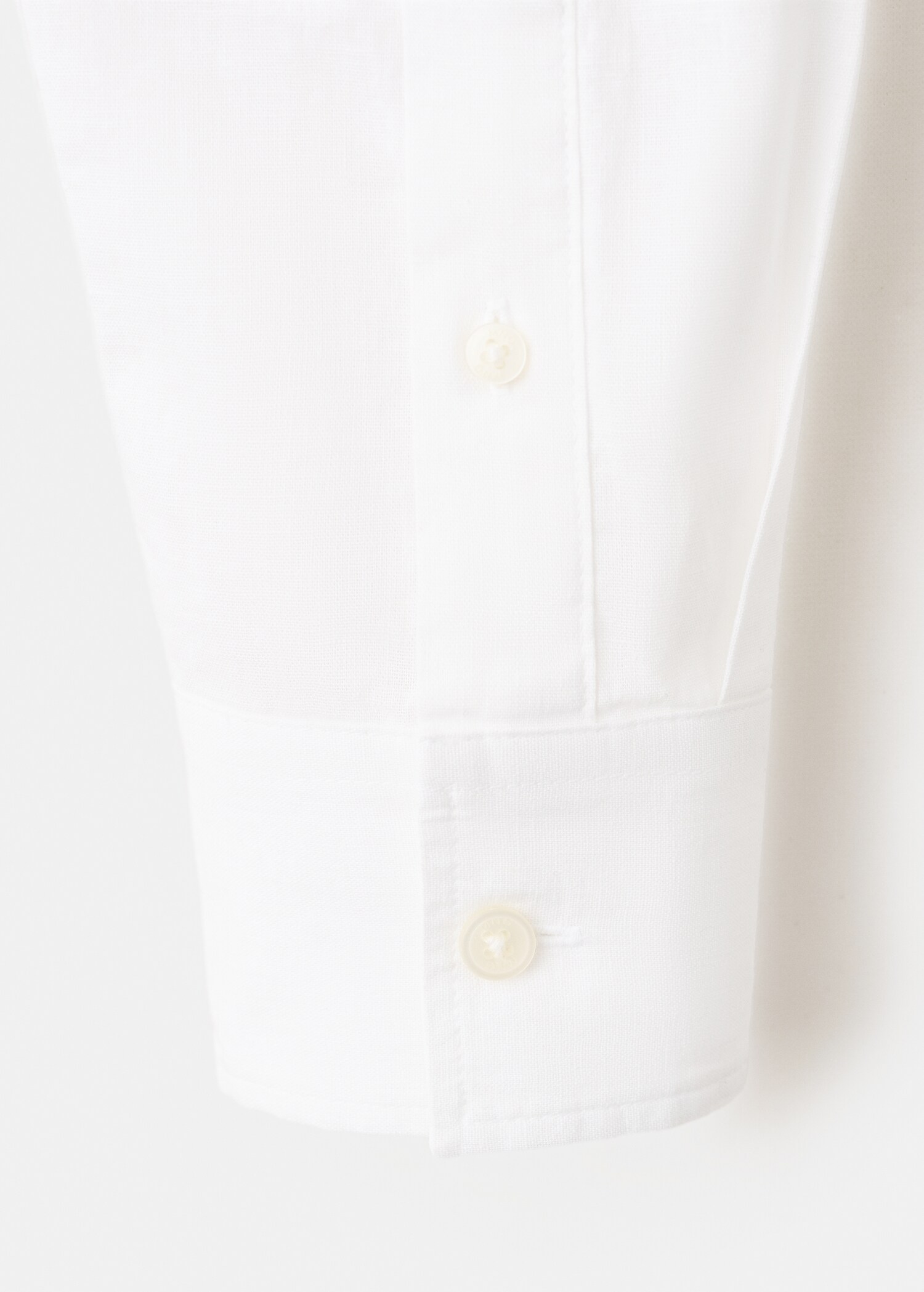 Straight linen shirt - Details of the article 0