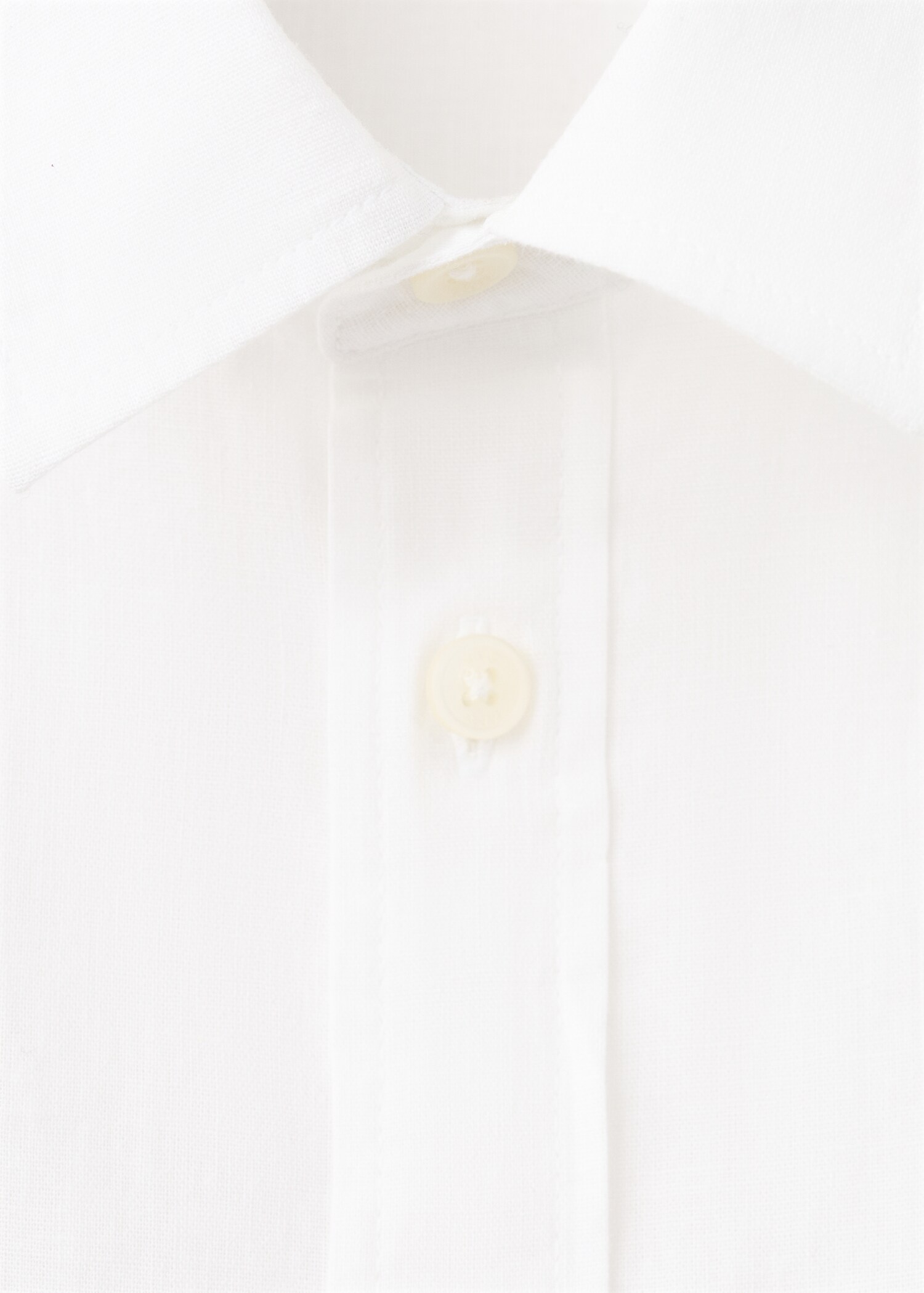 Straight linen shirt - Details of the article 8