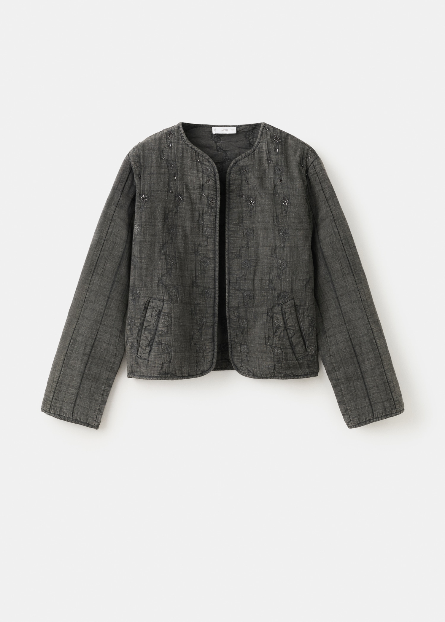 Beaded cotton jacket - Article without model