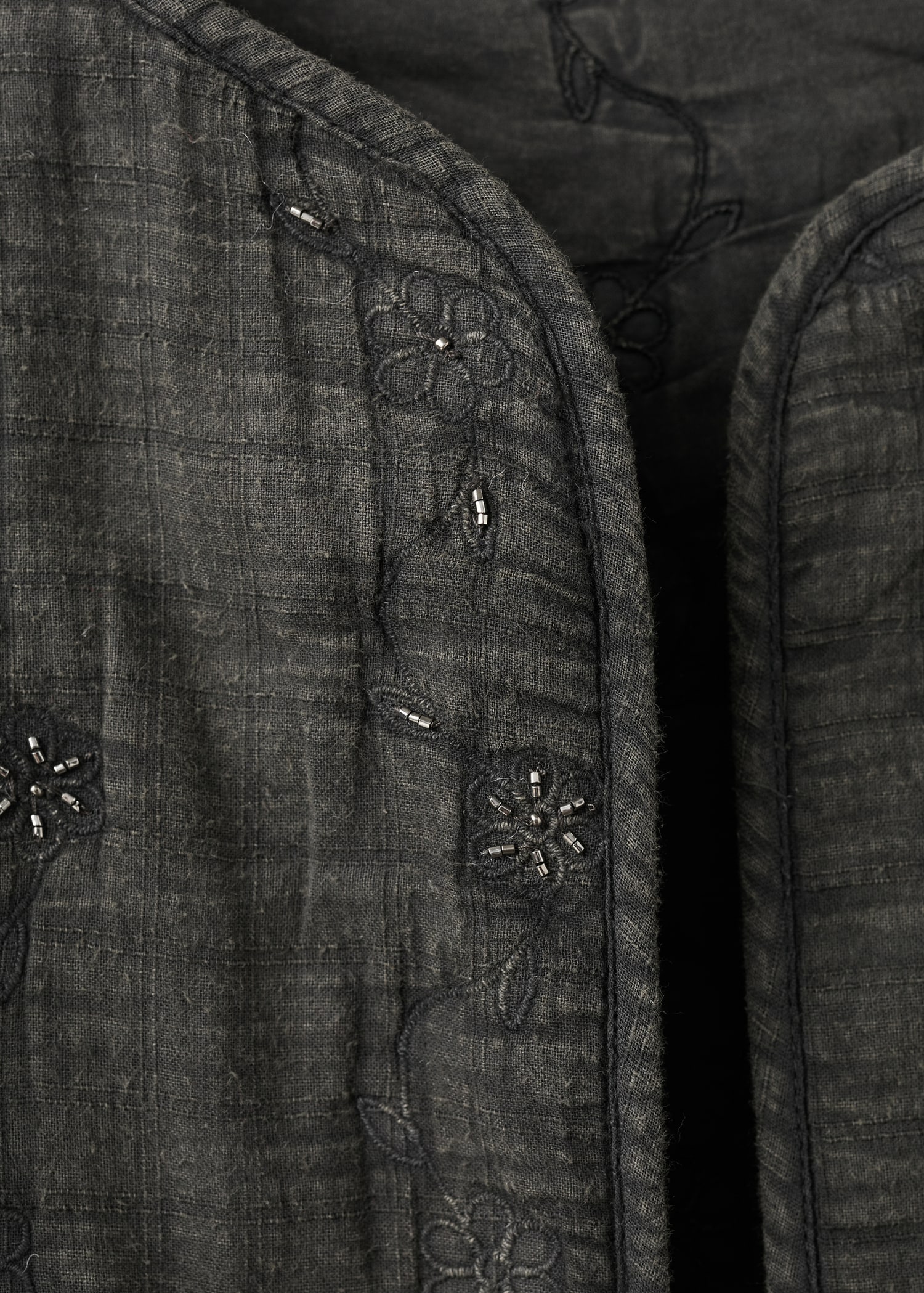 Beaded cotton jacket - Details of the article 8