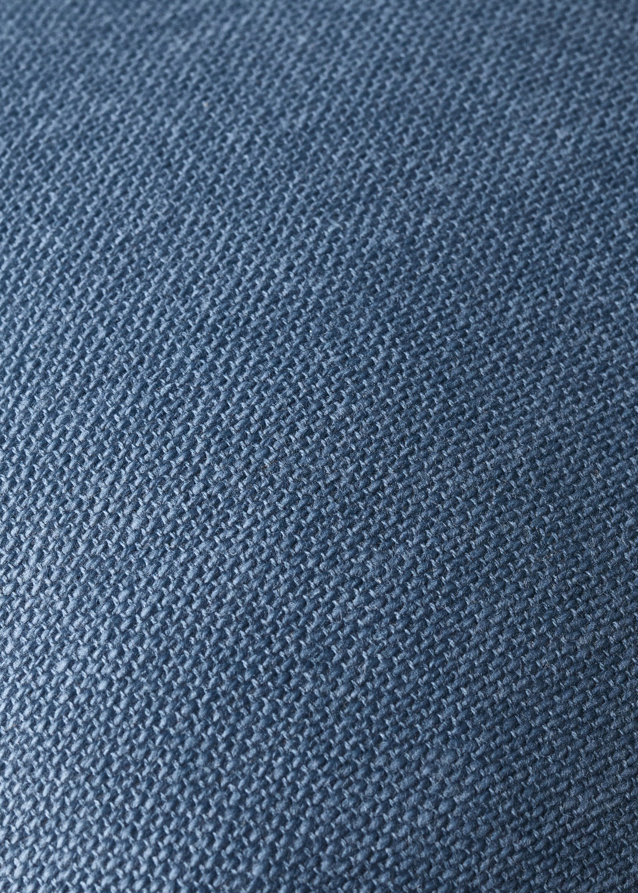 Piped cushion cover 30x40cm - Details of the article 3, Indigo Blue. Ref: 27044057-00.