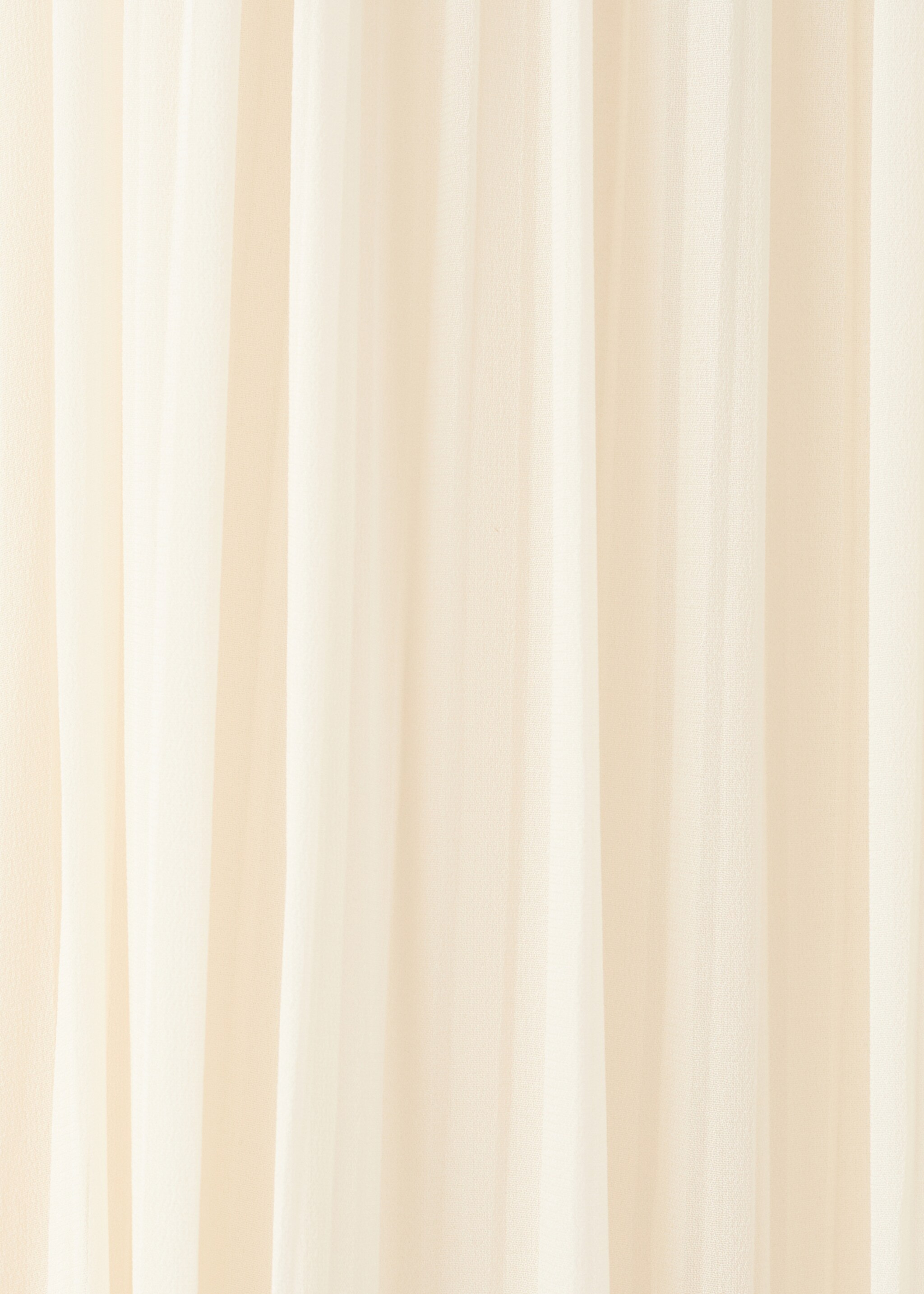 Vestido evasé cuello halter - Detalle del artículo 0, Crudo. Ref: 27044074-00.