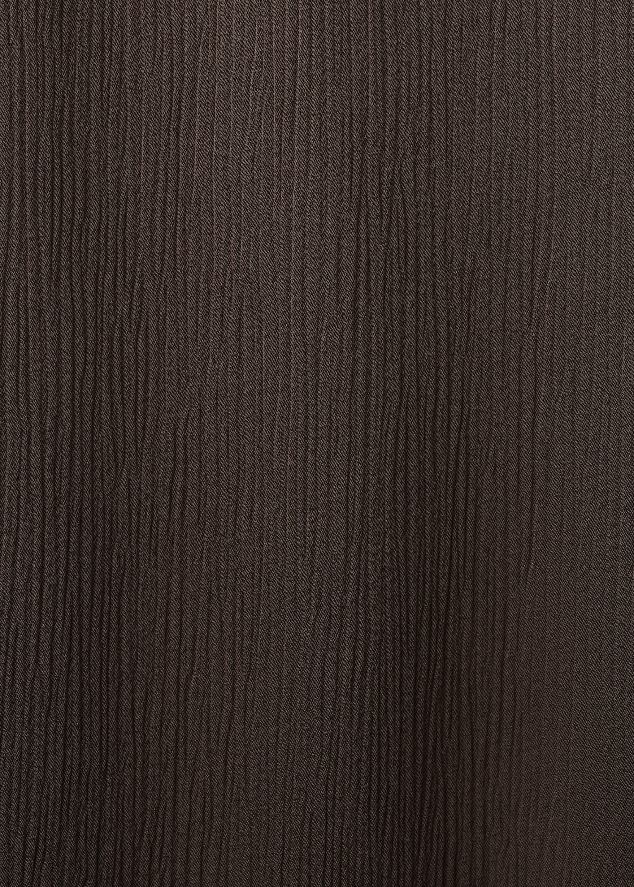 Satin straight-fit trousers - Details of the article 0, Chocolate. Ref: 27044075-00.