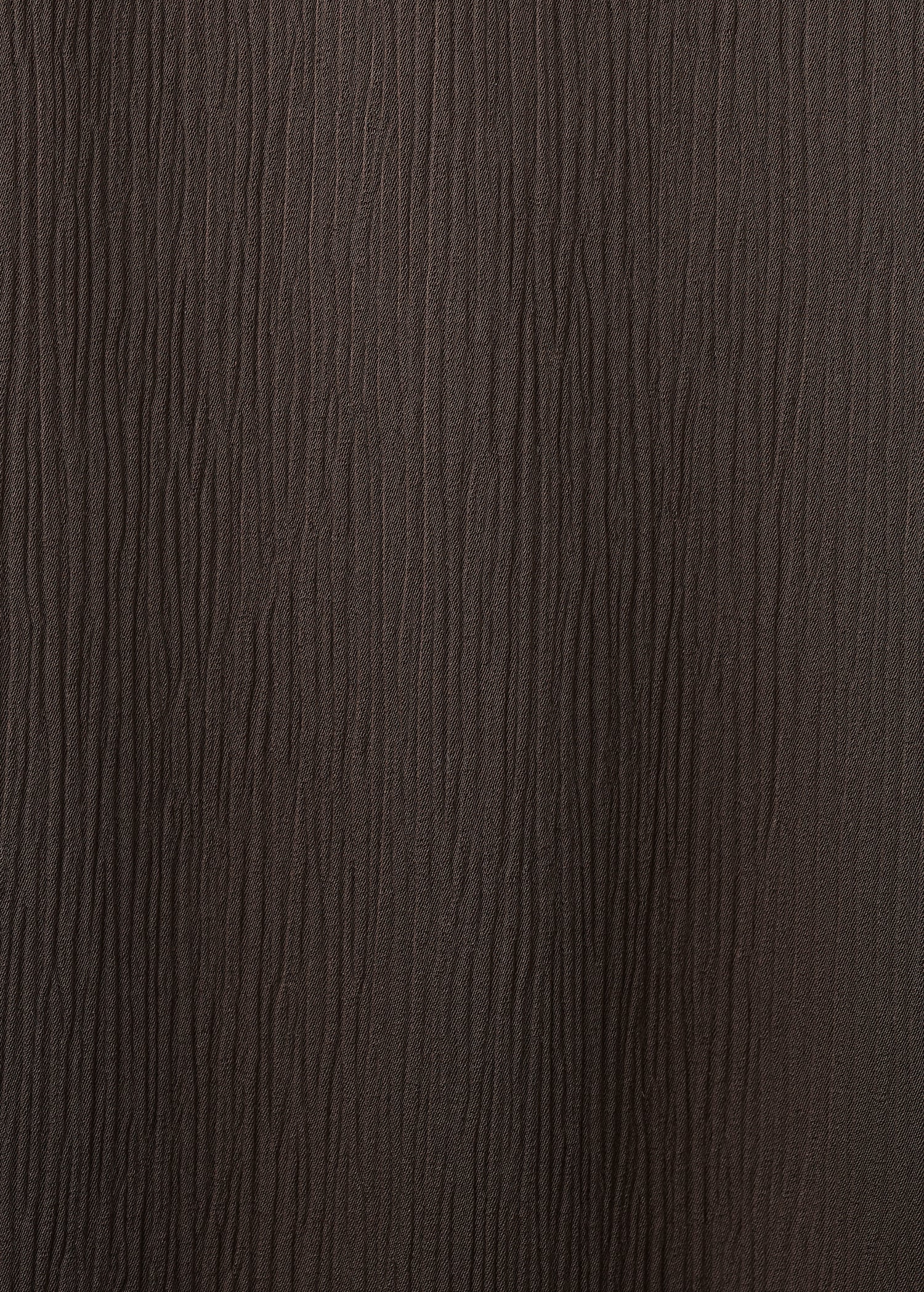 Satin straight-fit trousers - Details of the article 0