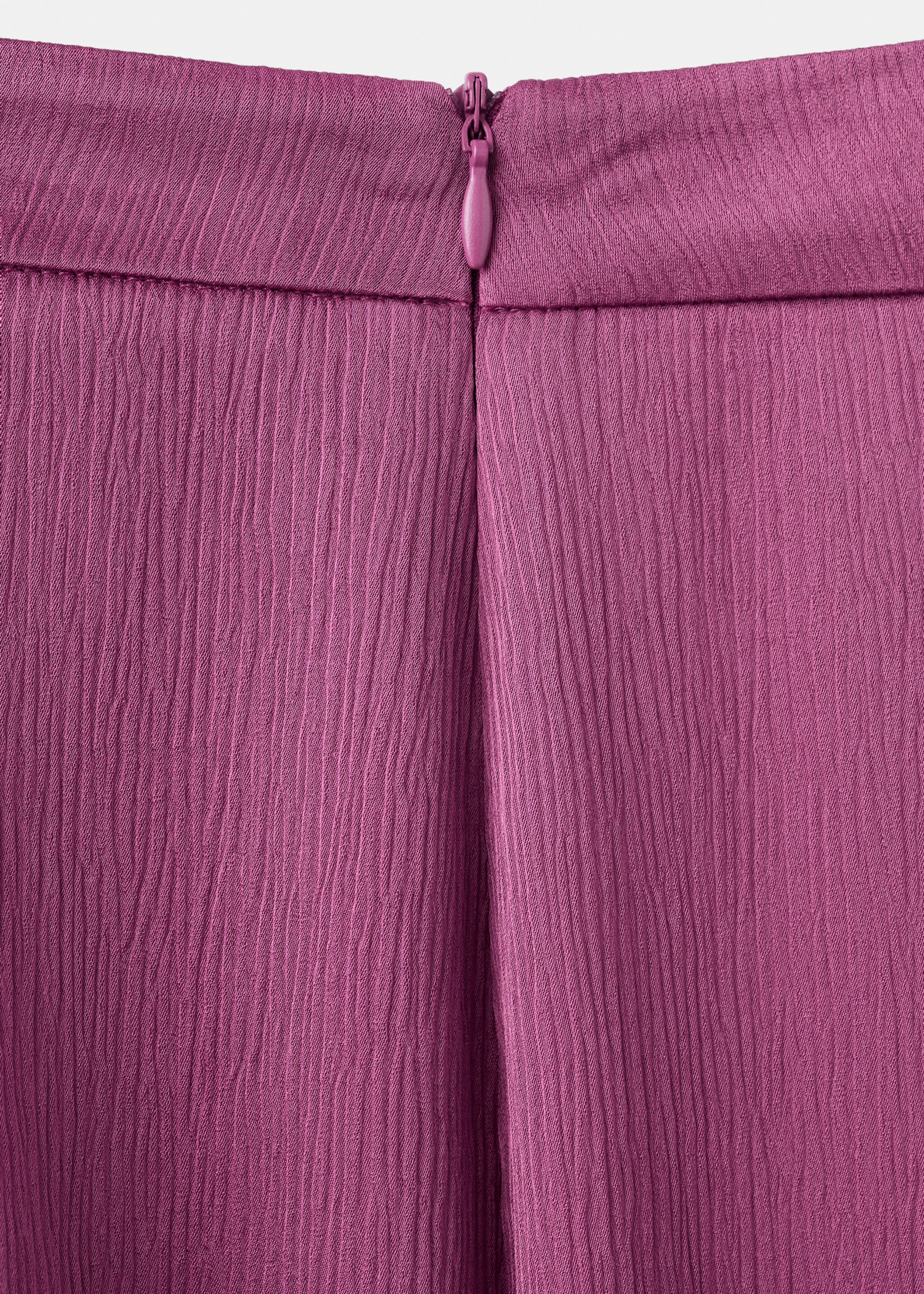 Pantalón recto satinado - Detalle del artículo 8, Morado claro/pastel. Ref: 27044075-00.
