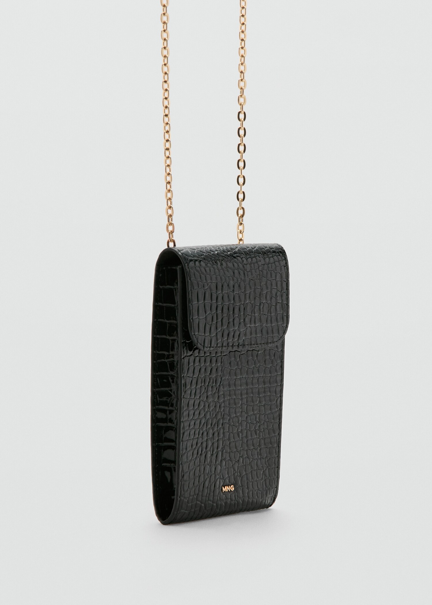 Housse téléphone portable effet croco - Plan moyen