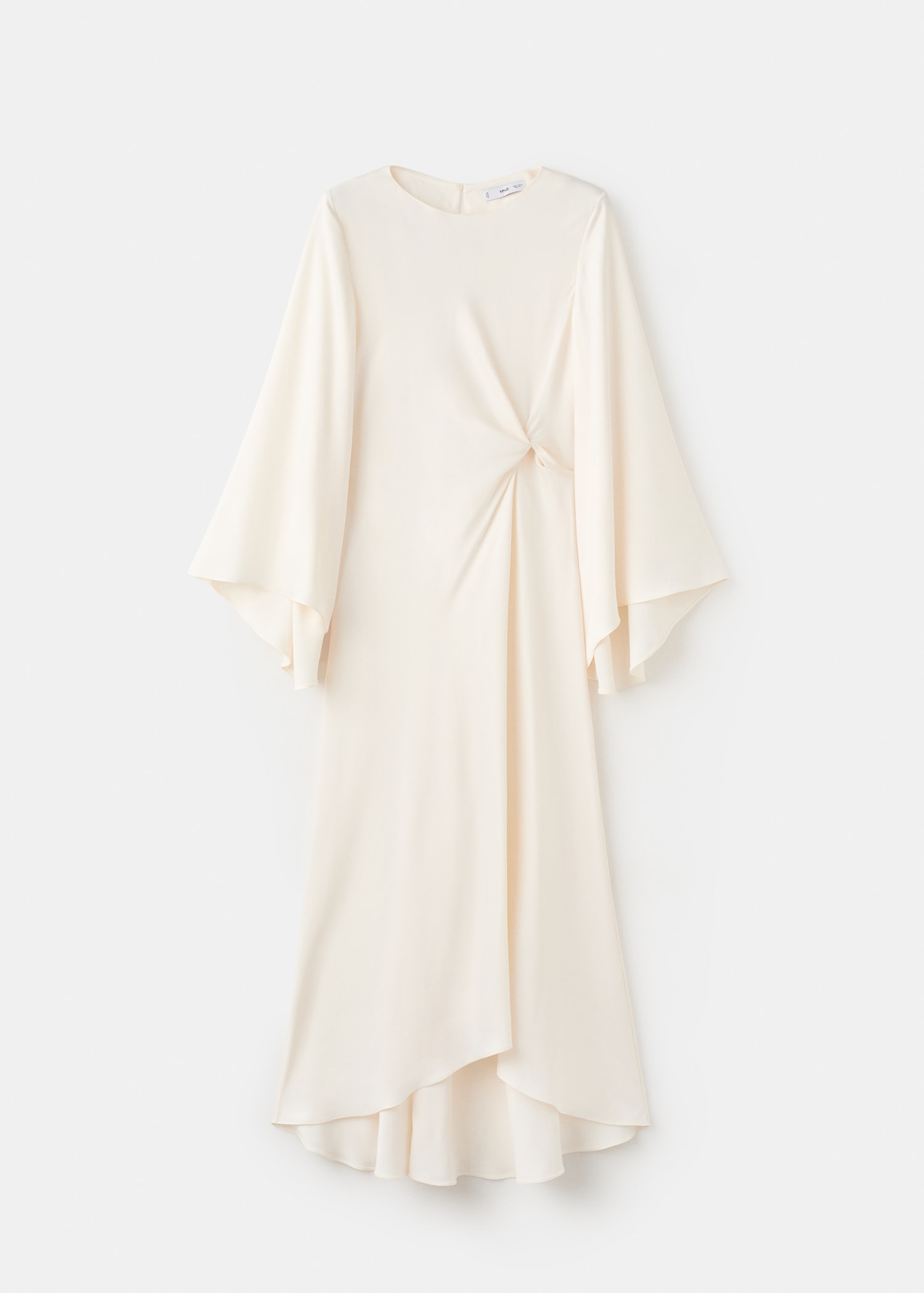 Robe satinée froncée - Article sans modèle