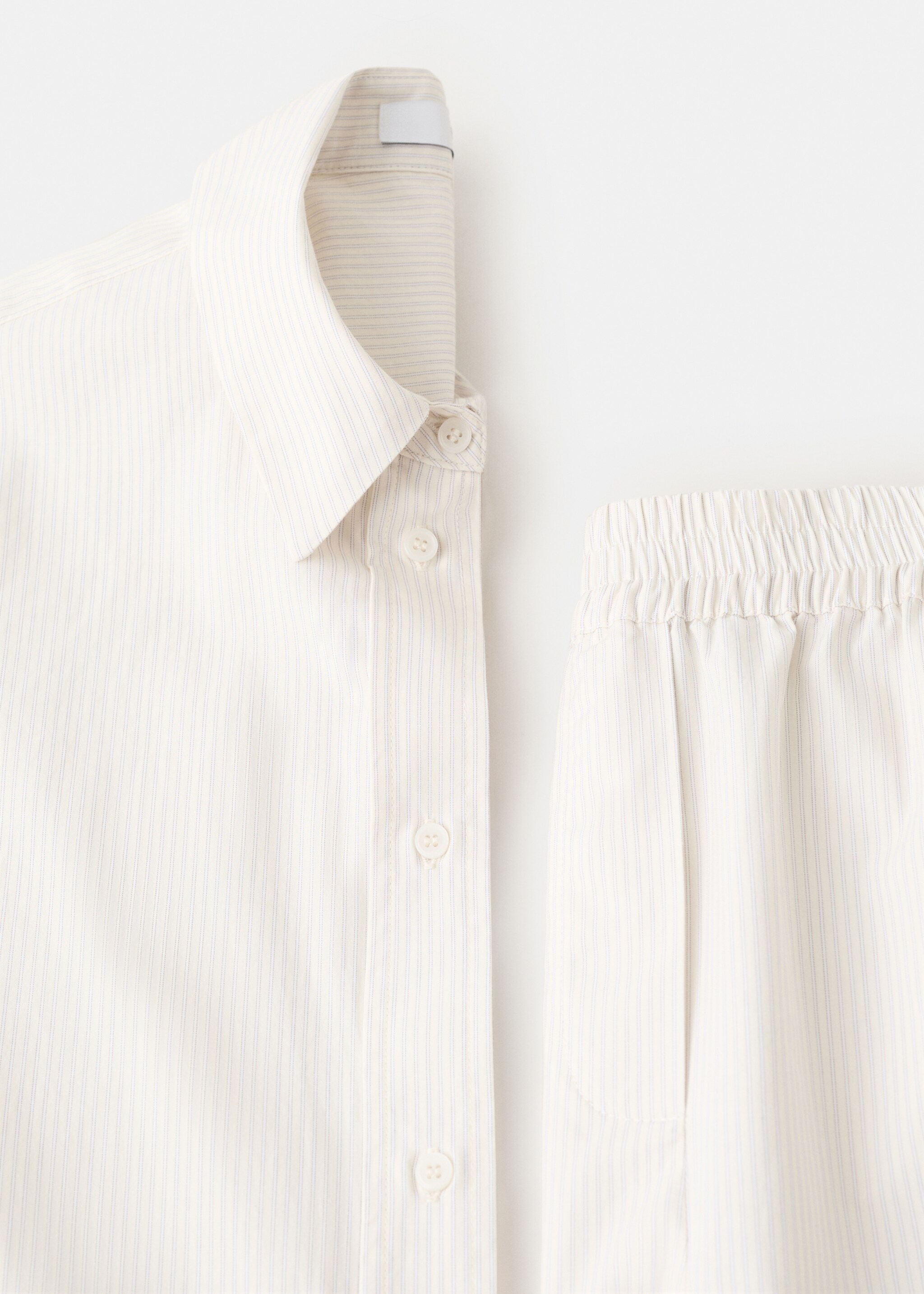 Chemise coton oversize - Détail de l'article 0, Écru. Ref: 27044081-00.