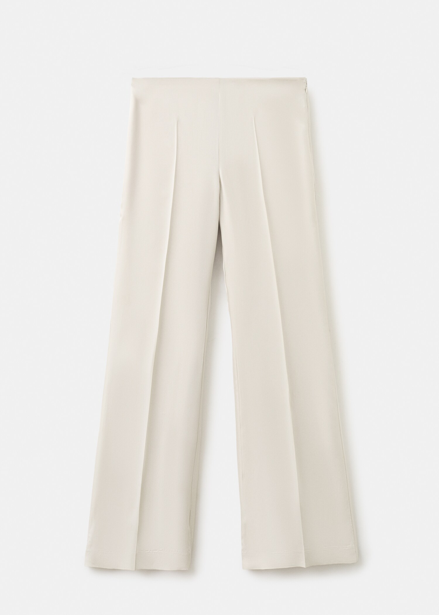 High-waist straight trousers - Article without model