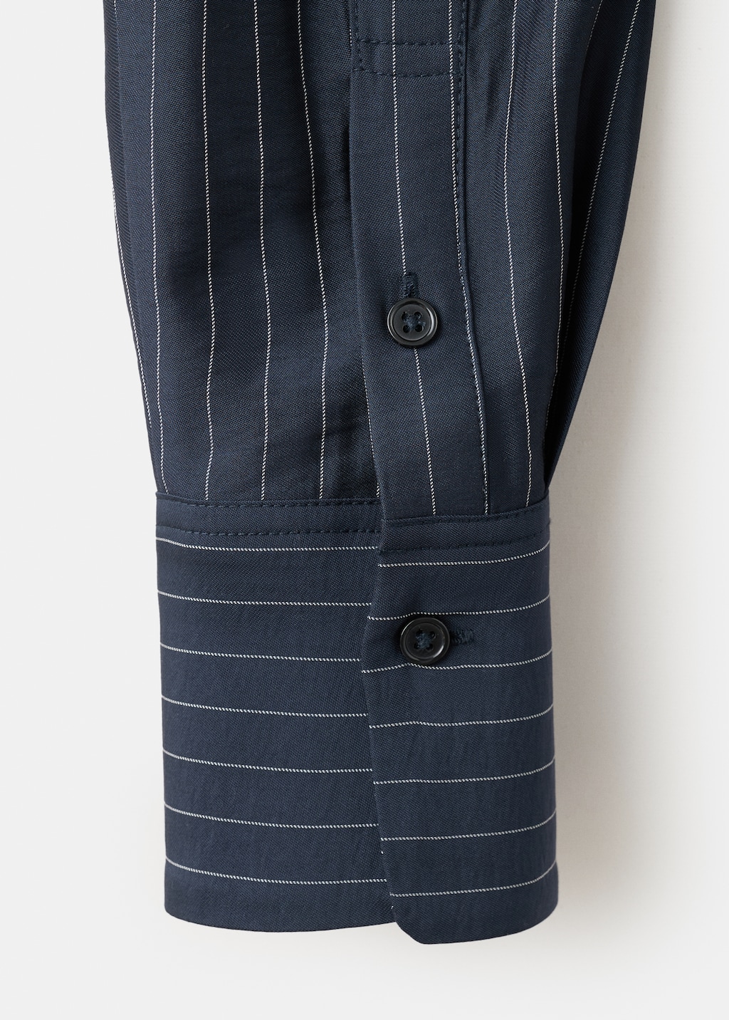 Pinstripe shirt - image 4