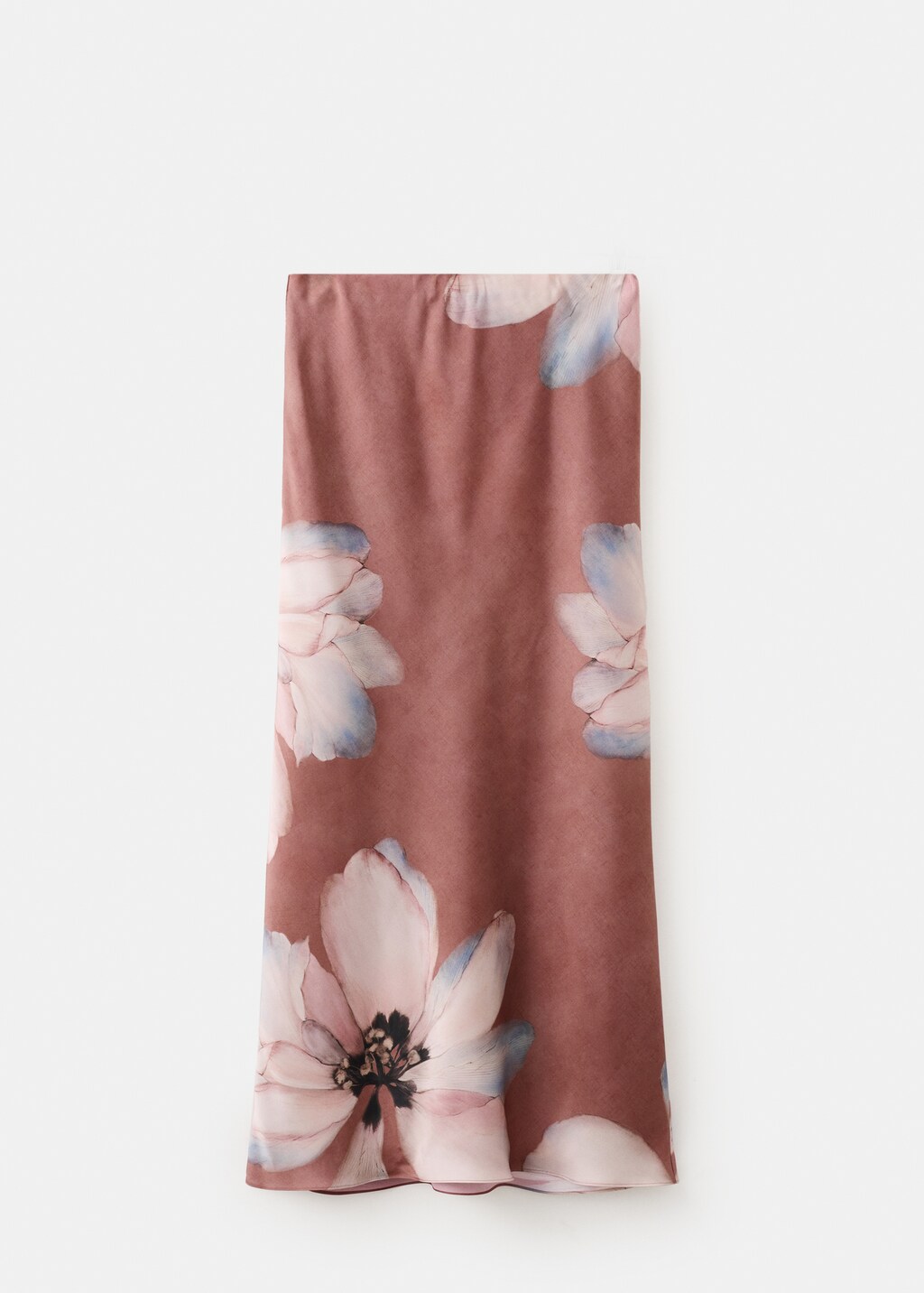 Floral-print long skirt - image 3