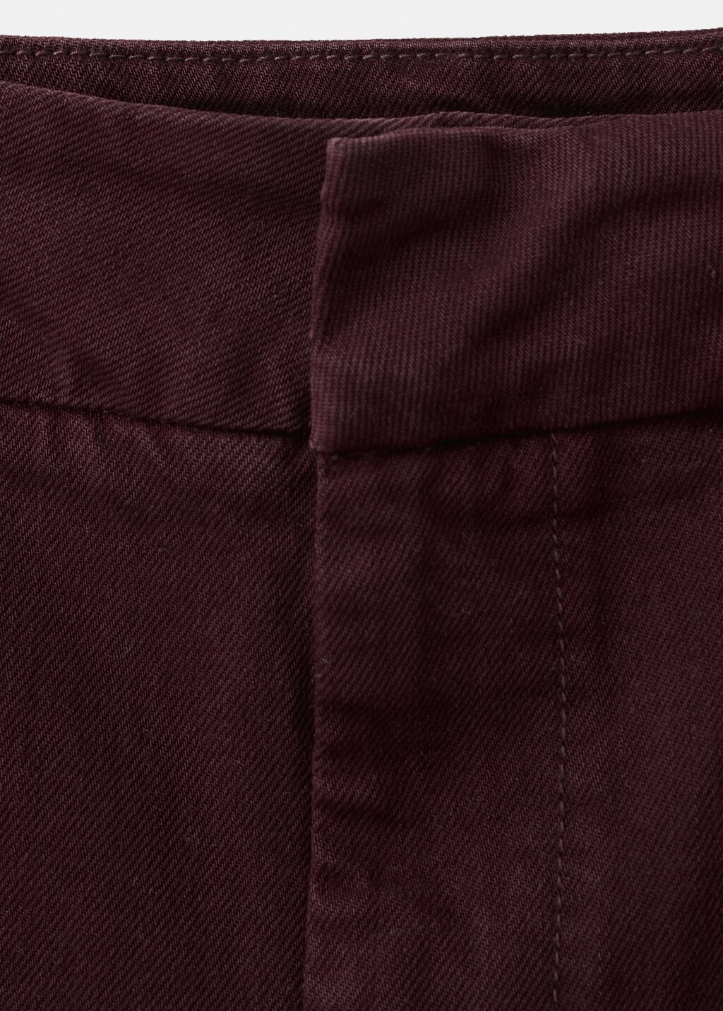 Mango High-waisted wide leg jeans with stitching