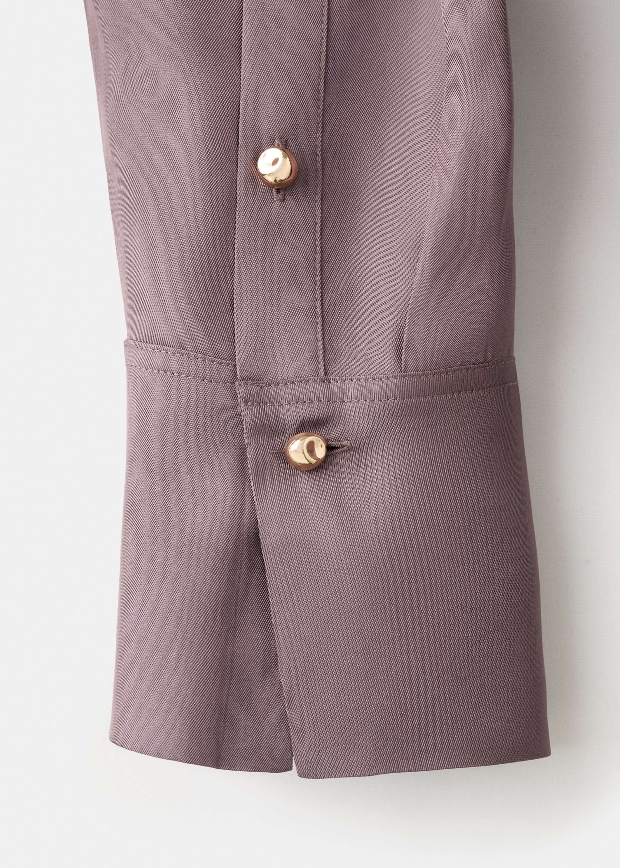 Long strip collar shirt - Details of the article 0, Pastel Pink. Ref: 27044096-00.