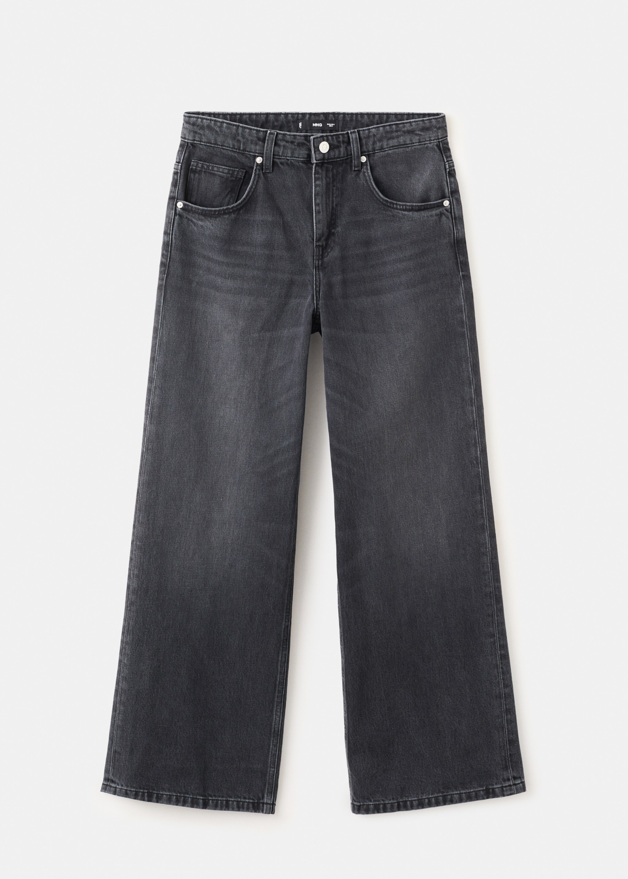 Jean large taille normale - Article sans modèle, Black denim. Ref: 27044099-00.