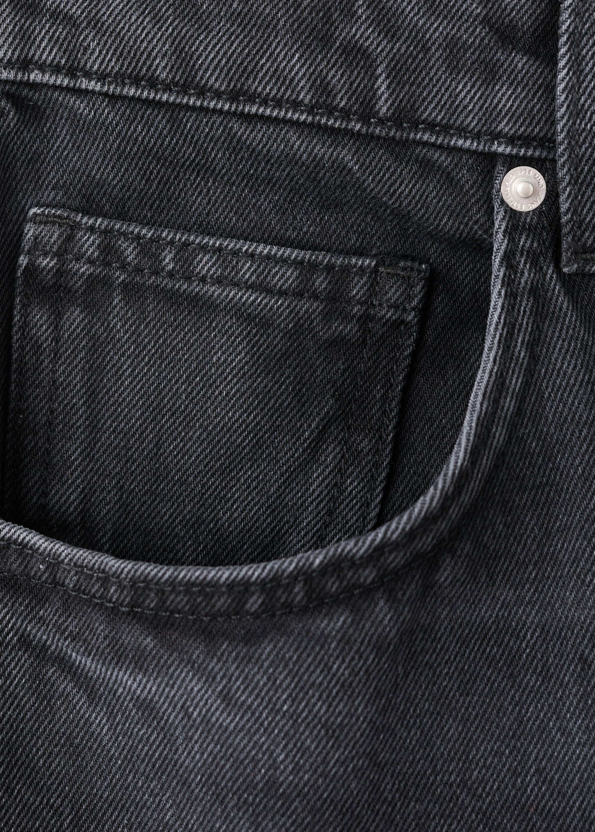 Jean large taille normale - Détail de l'article 0, Black denim. Ref: 27044099-00.