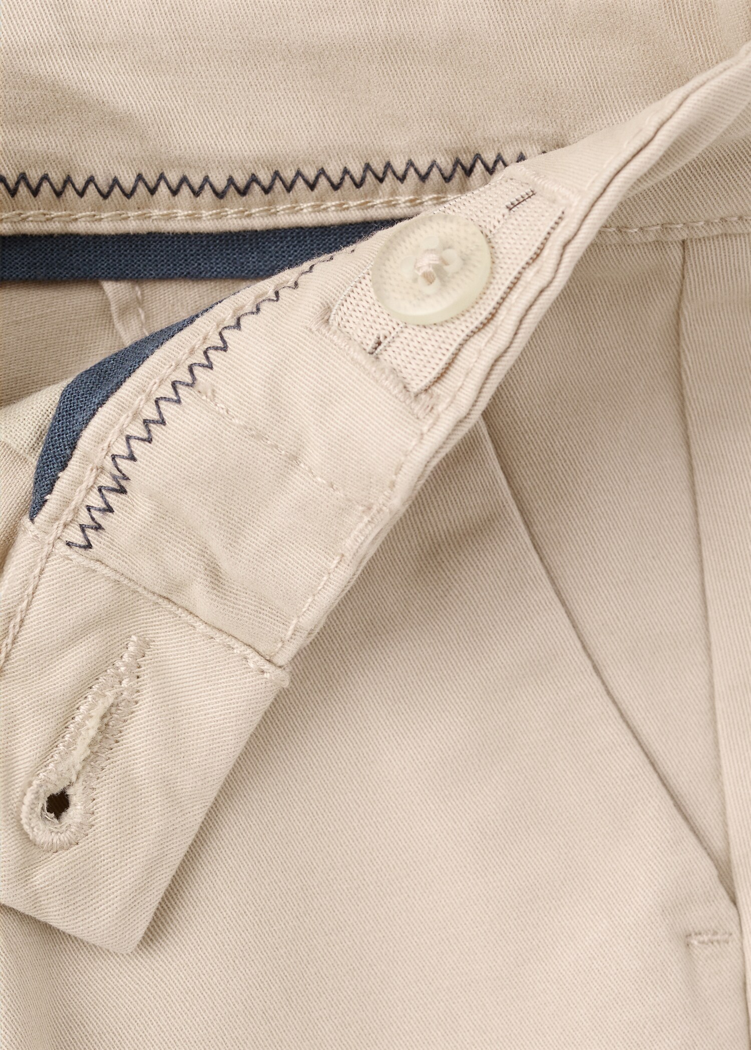 Katoenen chino - Detail van het artikel 8