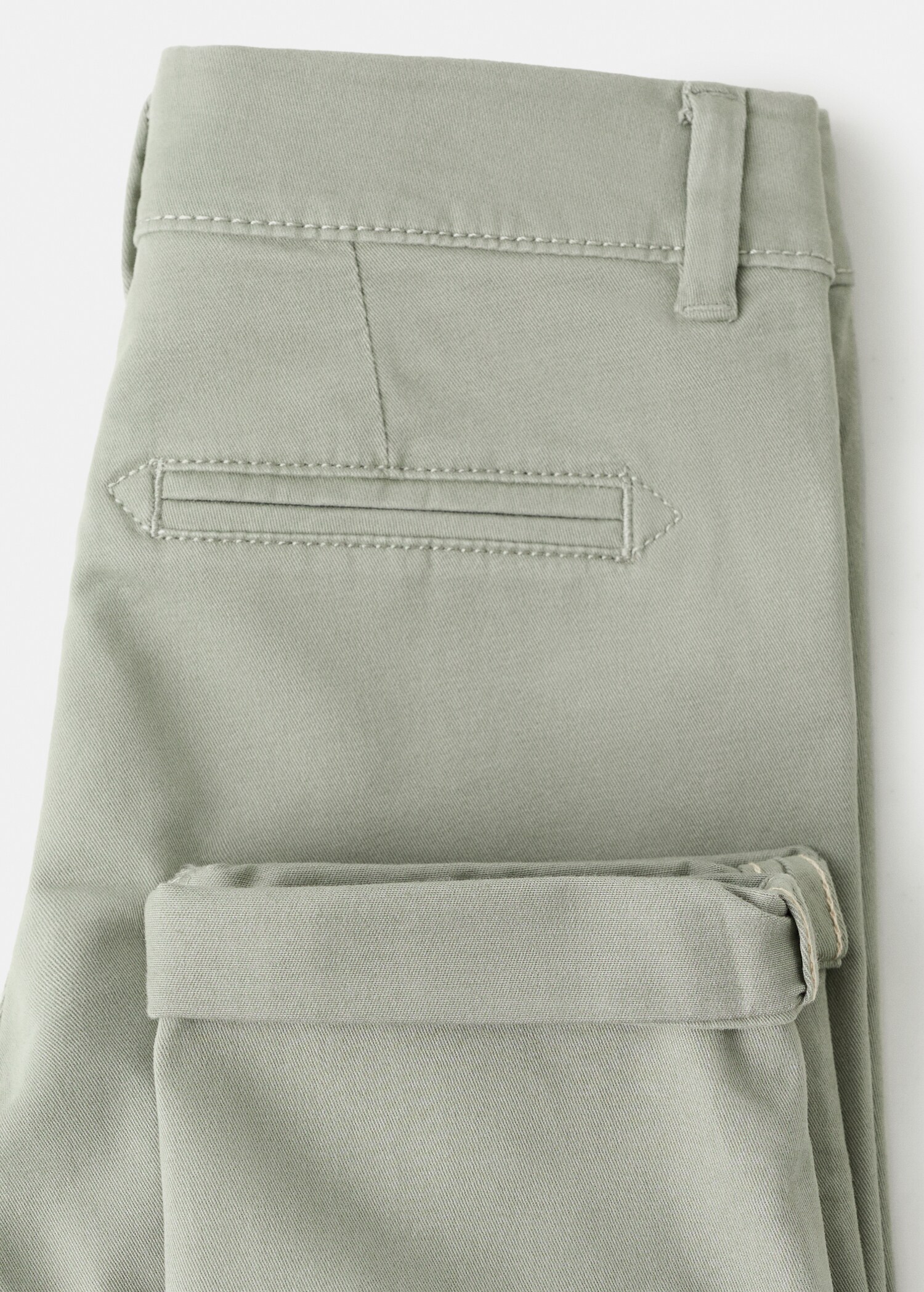 Katoenen chino - Detail van het artikel 0