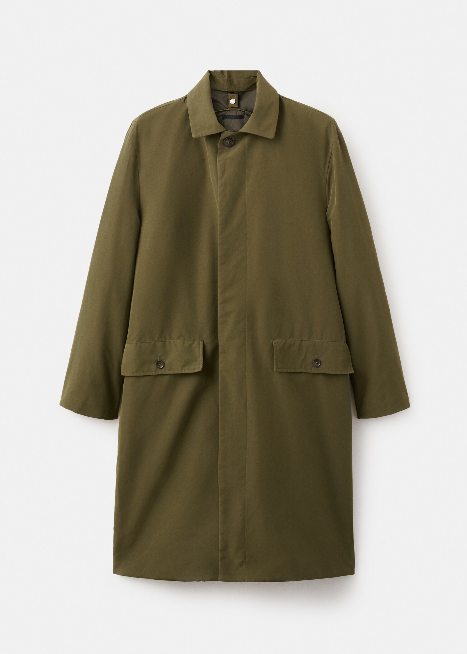 Water-repellent parka with inner vest - Article without model