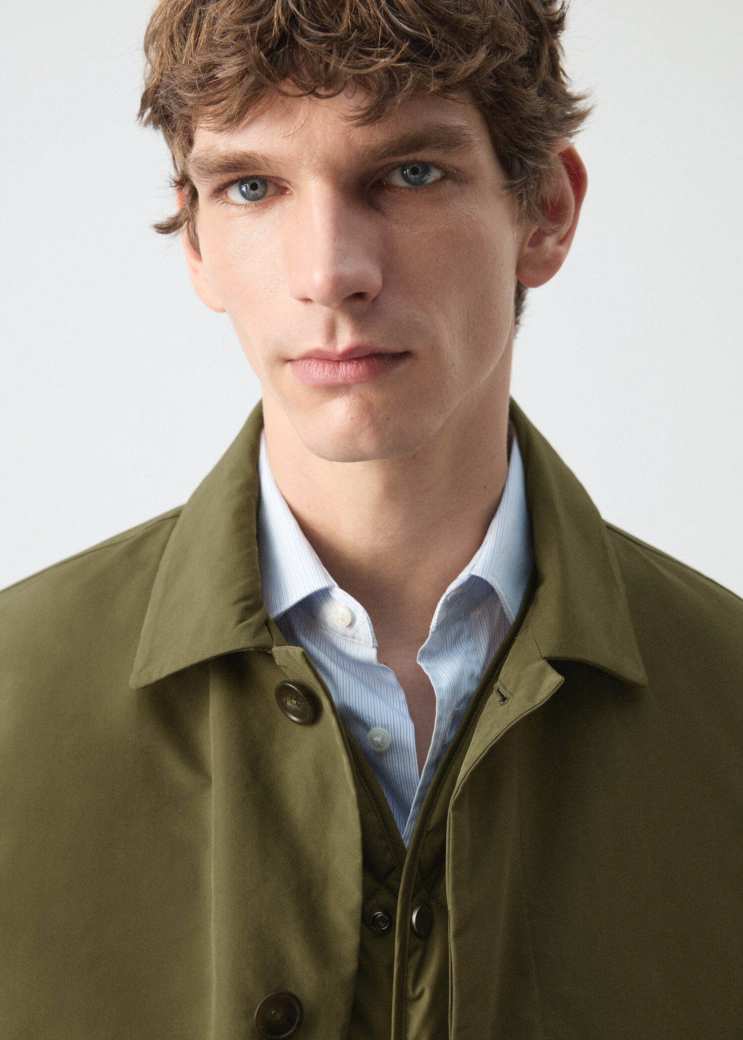 Water-repellent parka with inner vest - Details of the article 1