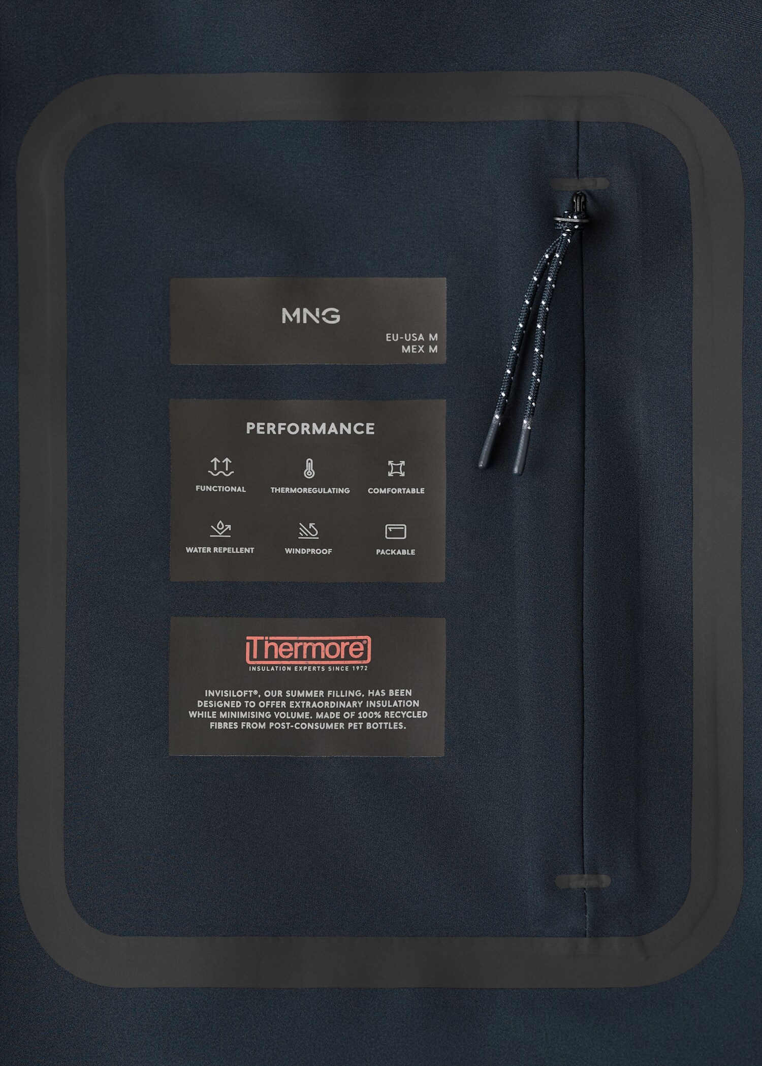 Parka packable capucha desmontable tecnología Thermore® - Detalle del artículo 3