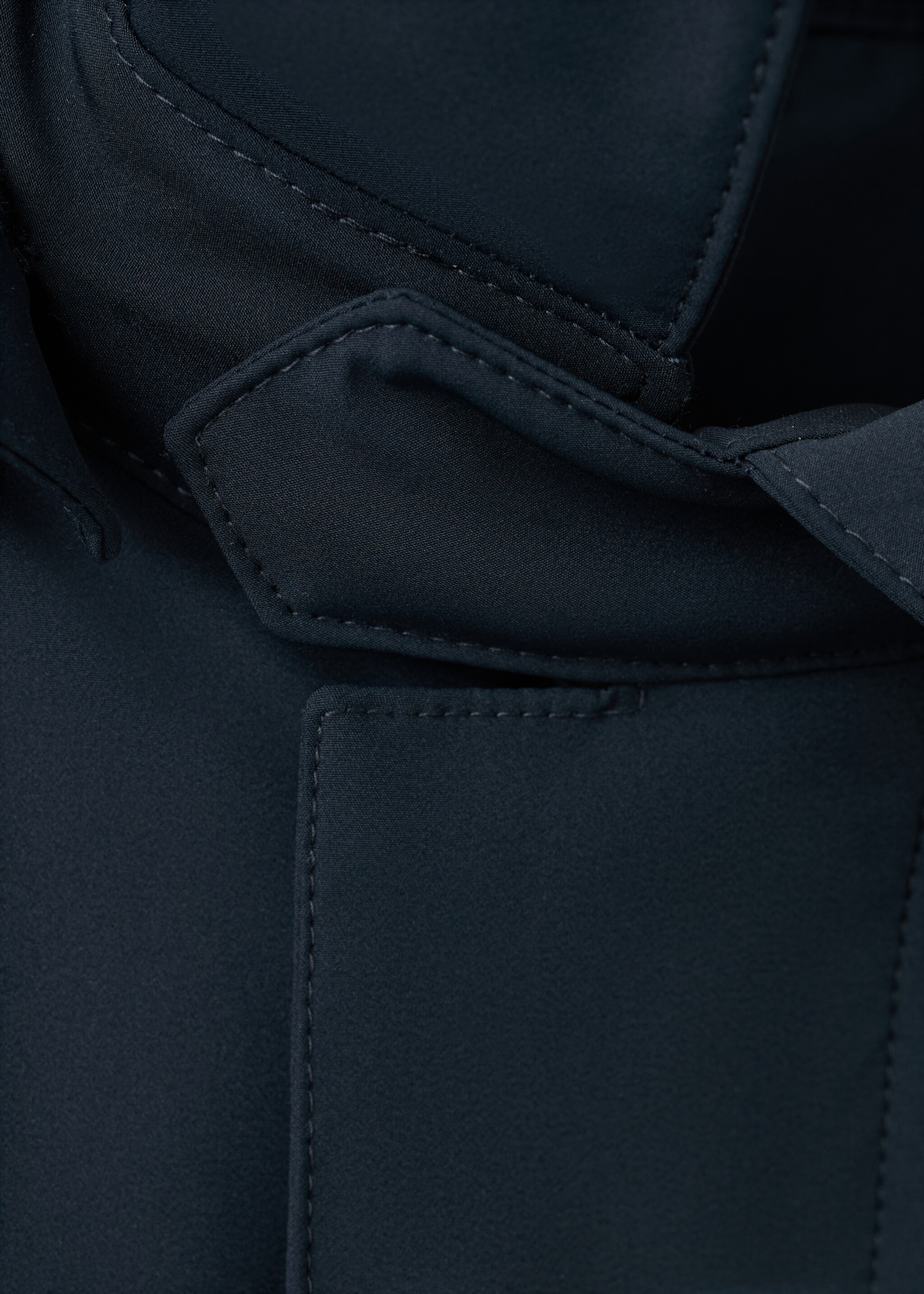 Parka Thermore® capucha desmontable - Detalle del artículo 8, Azul marino. Ref: 27044408-00.
