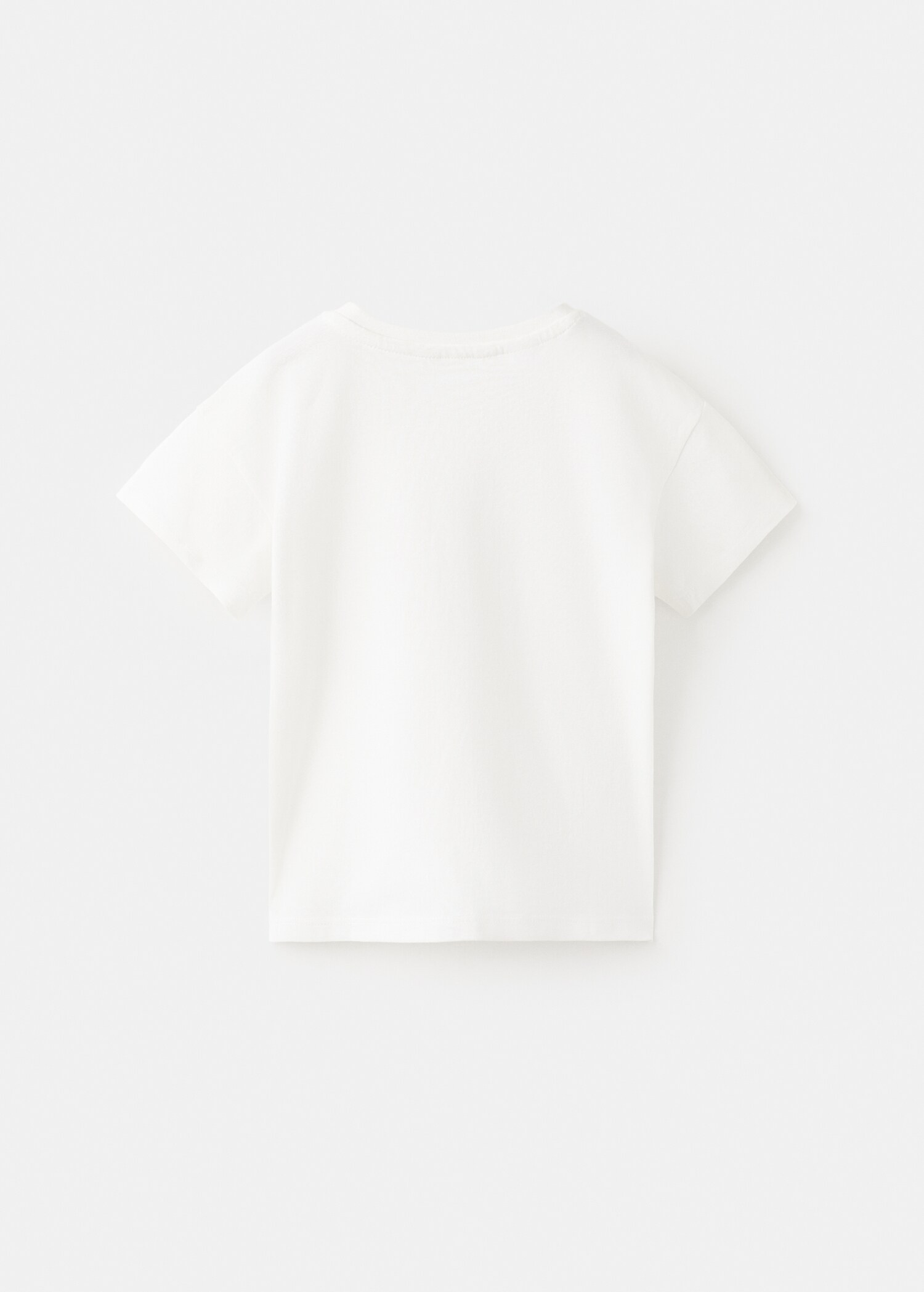 Camiseta algodón bolsillo bordado - Reverso del artículo