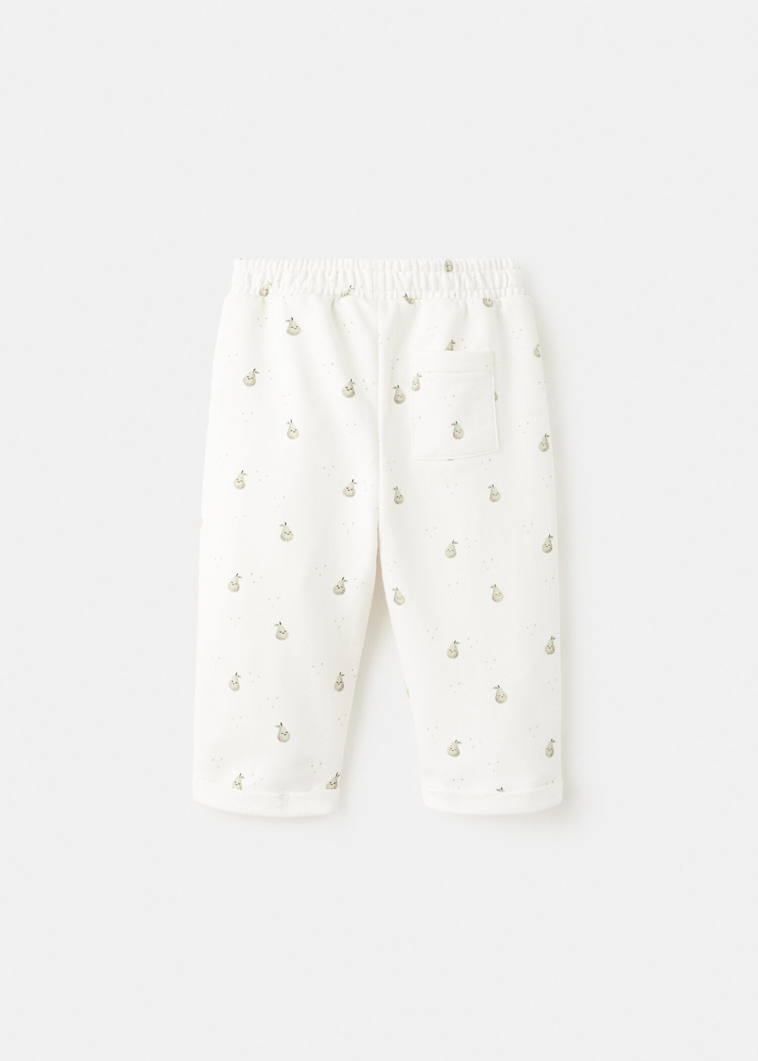 بنطلونات جوجرز قطن مطبوعات - الجهة الخلفية للمنتج