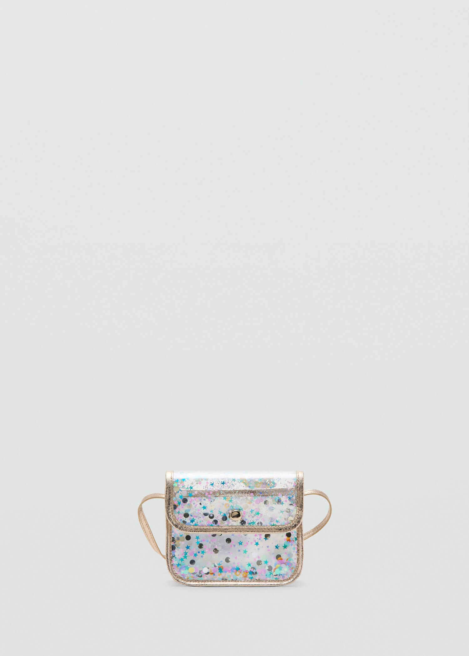 Glitter transparent handbag - Article without model